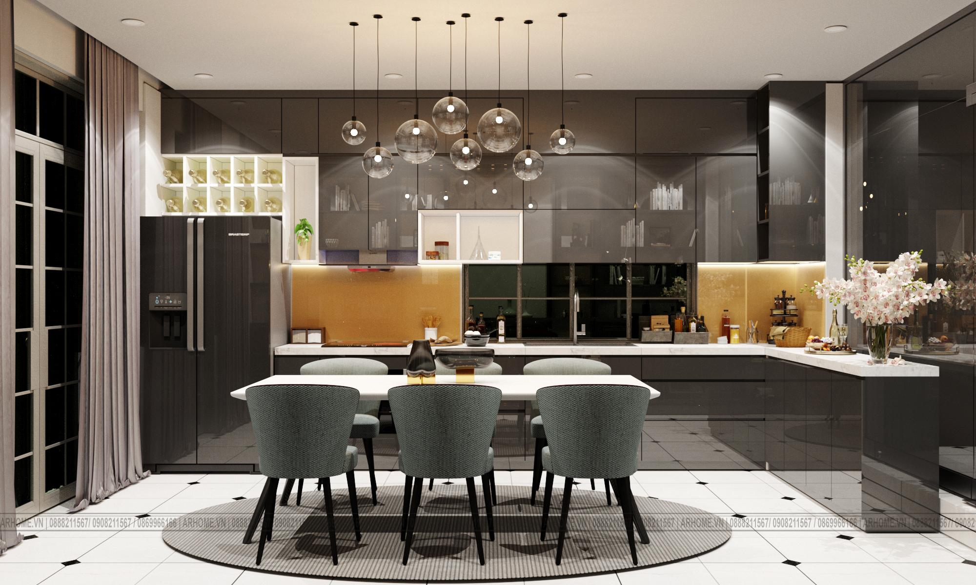 Thiết kế nội thất Nhà Mặt Phố tại Hà Nội Độc Đáo với Thiết Kế Nội thất Nhà Phố đẹp của Anh Minh có Diện tích 32m2 1581394240 1