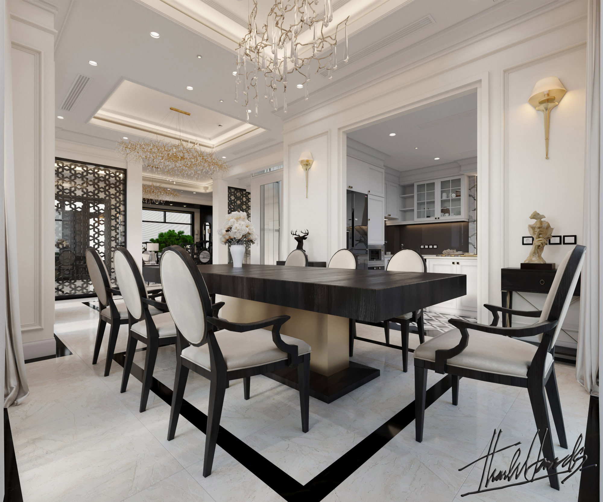 Thiết kế nội thất Biệt Thự tại Hải Phòng BIỆT THỰ MONACO - VINHOMES HP 1581395883 11