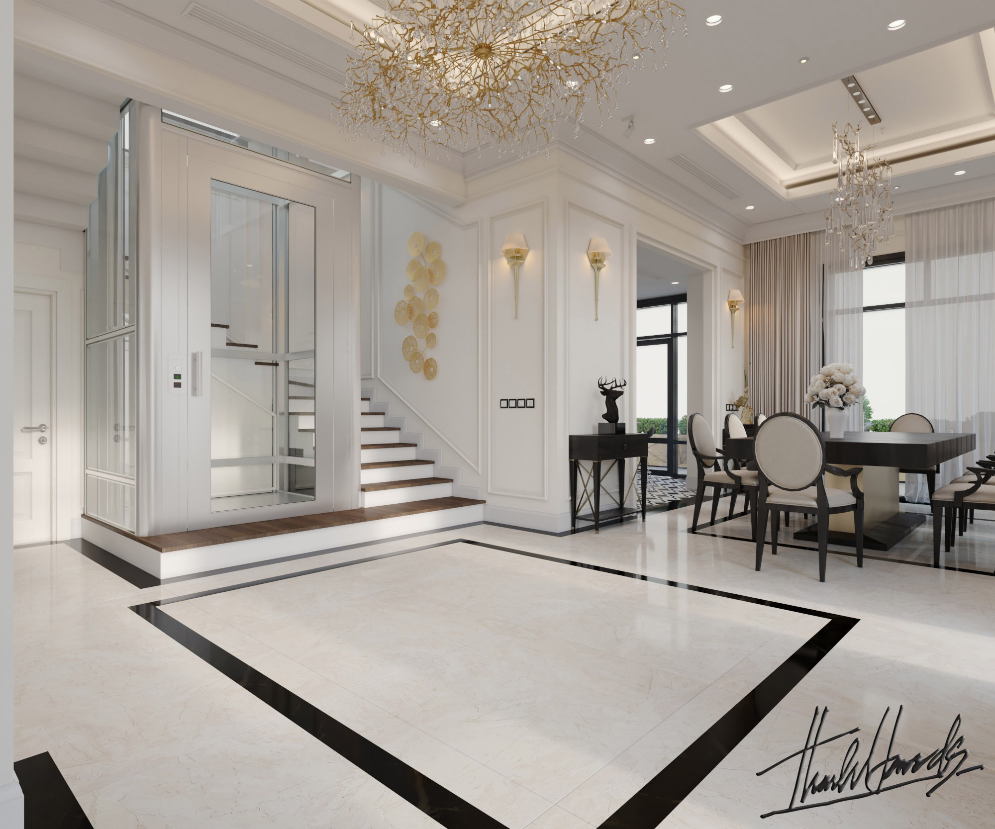 Thiết kế nội thất Biệt Thự tại Hải Phòng BIỆT THỰ MONACO - VINHOMES HP 1581395883 12