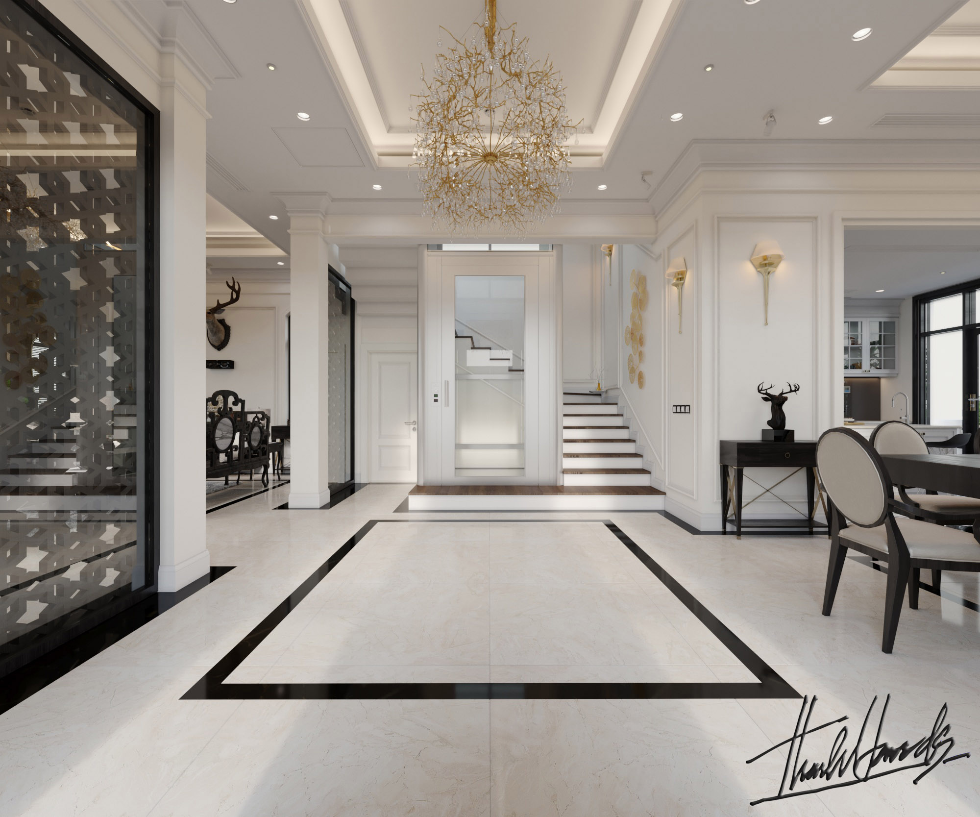 Thiết kế nội thất Biệt Thự tại Hải Phòng BIỆT THỰ MONACO - VINHOMES HP 1581395883 8