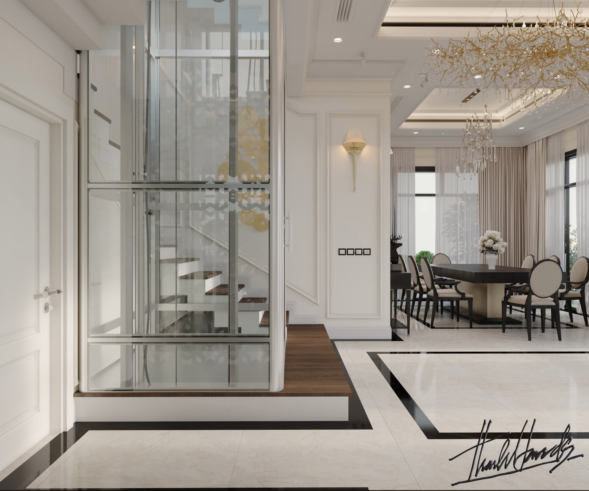 Thiết kế nội thất Biệt Thự tại Hải Phòng BIỆT THỰ MONACO - VINHOMES HP 1581395883 9