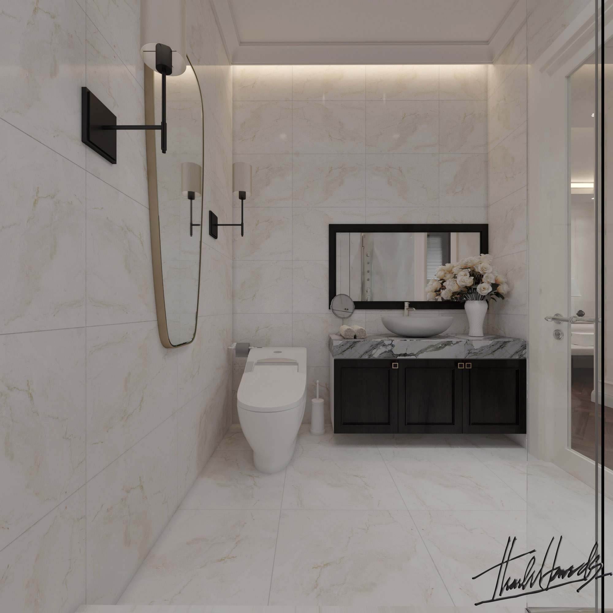 Thiết kế nội thất Biệt Thự tại Hải Phòng BIỆT THỰ MONACO - VINHOMES HP 1581395884 21