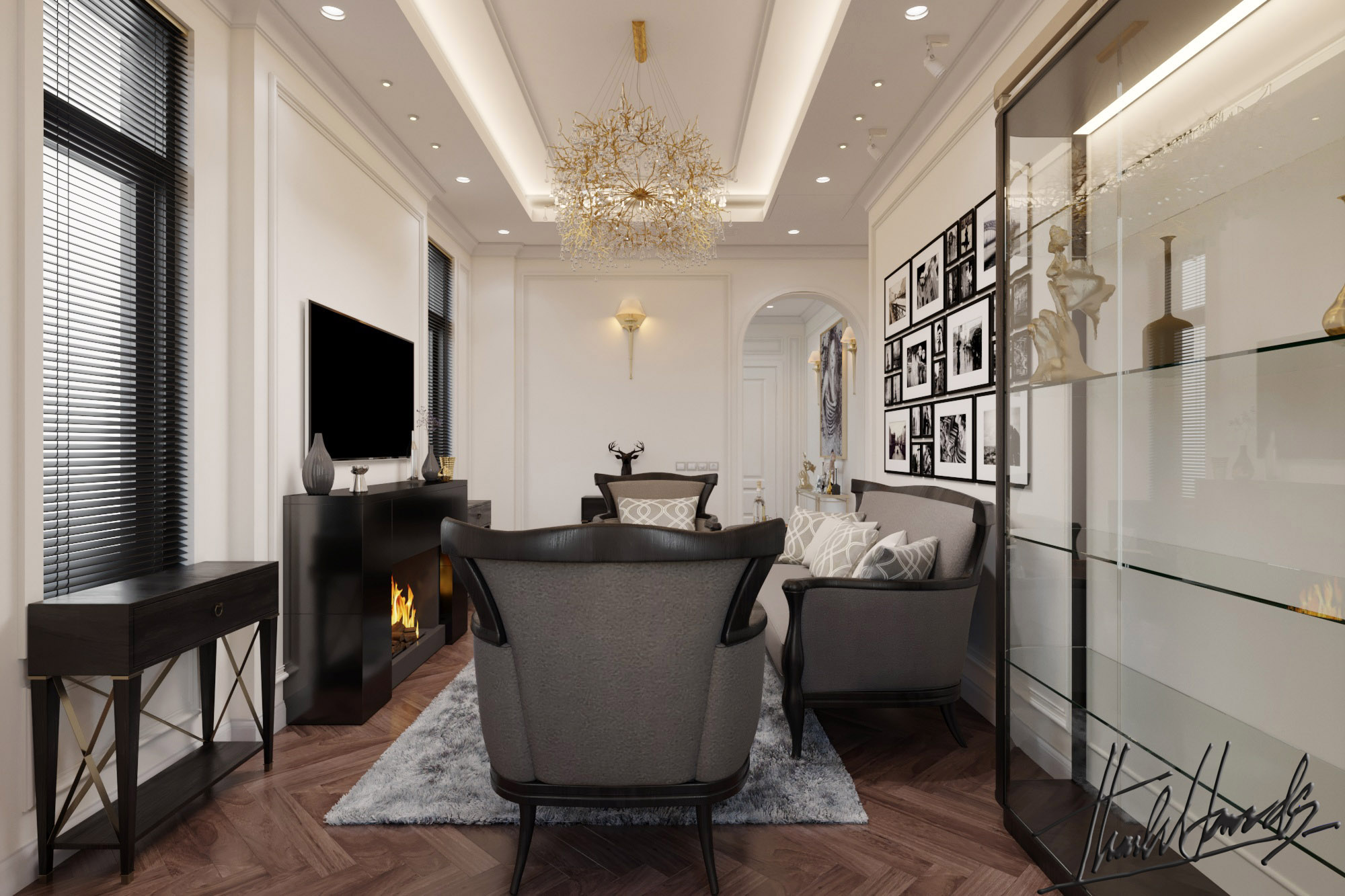 Thiết kế nội thất Biệt Thự tại Hải Phòng BIỆT THỰ MONACO - VINHOMES HP 1581395885 28