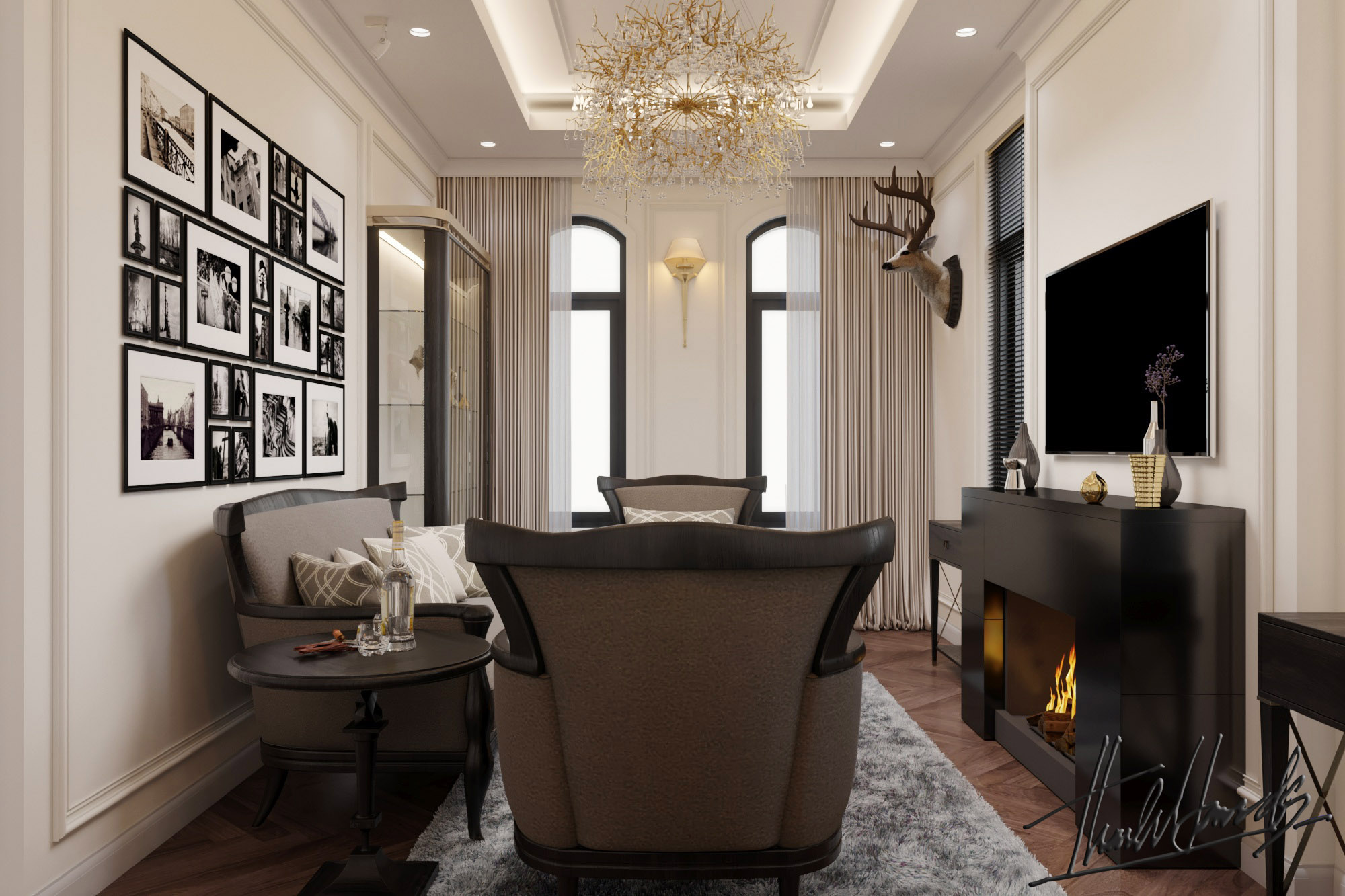 Thiết kế nội thất Biệt Thự tại Hải Phòng BIỆT THỰ MONACO - VINHOMES HP 1581395885 29