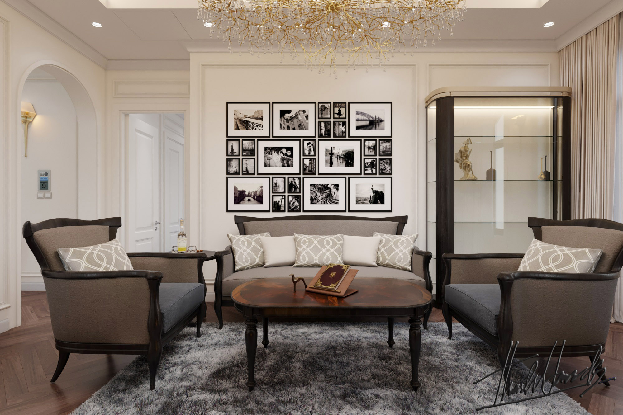 Thiết kế nội thất Biệt Thự tại Hải Phòng BIỆT THỰ MONACO - VINHOMES HP 1581395885 30