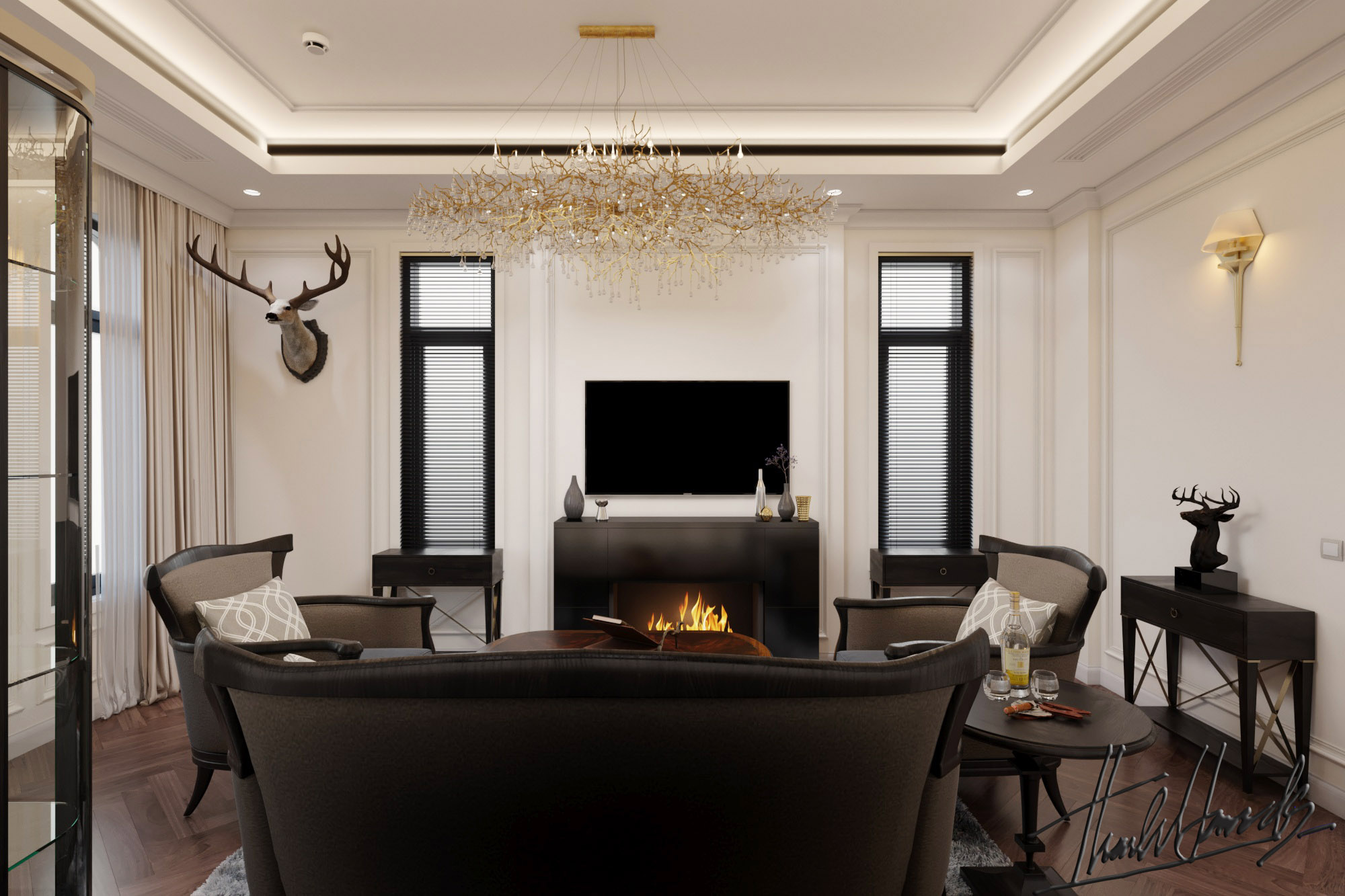 Thiết kế nội thất Biệt Thự tại Hải Phòng BIỆT THỰ MONACO - VINHOMES HP 1581395885 31