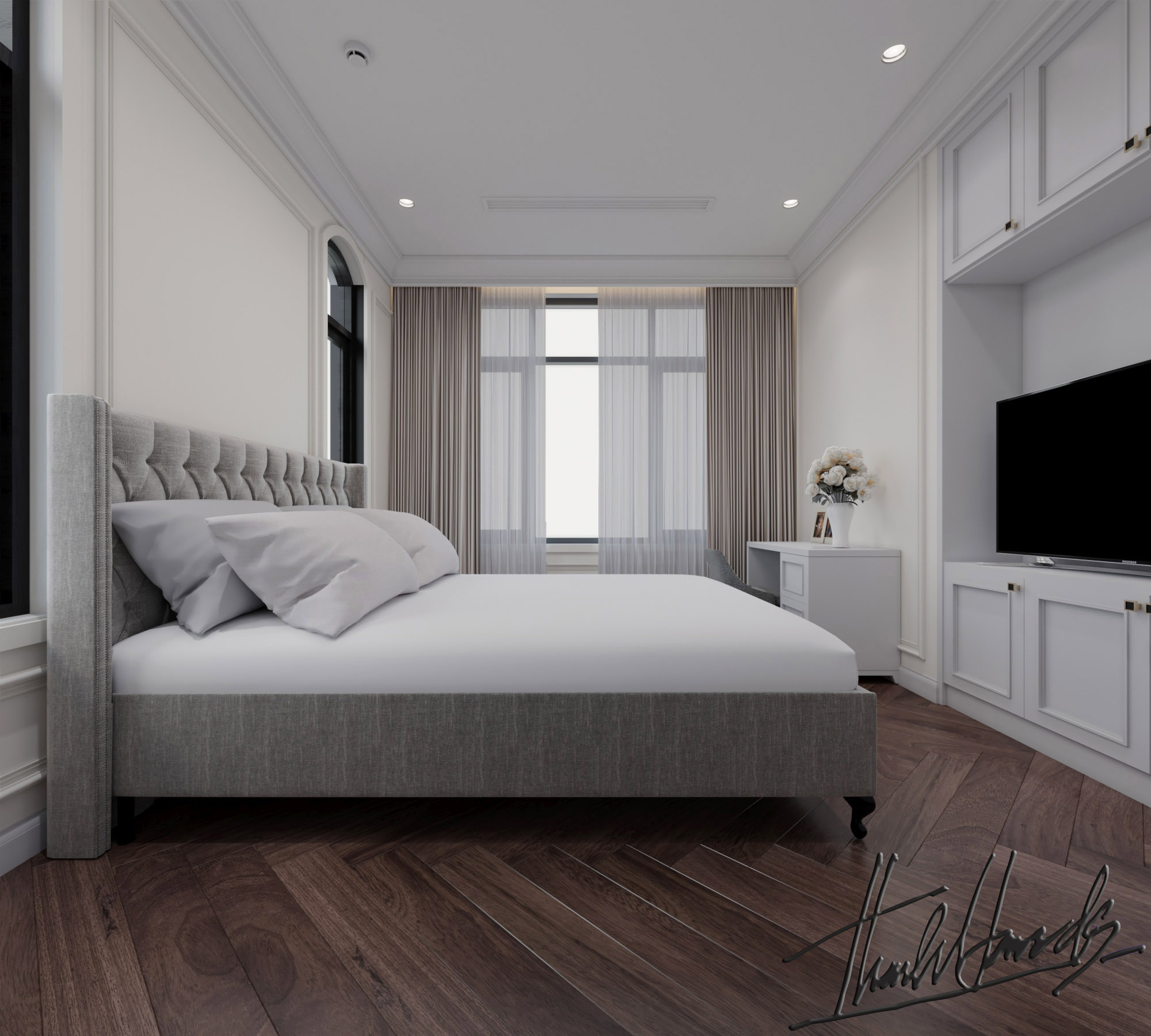 Thiết kế nội thất Biệt Thự tại Hải Phòng BIỆT THỰ MONACO - VINHOMES HP 1581395886 41