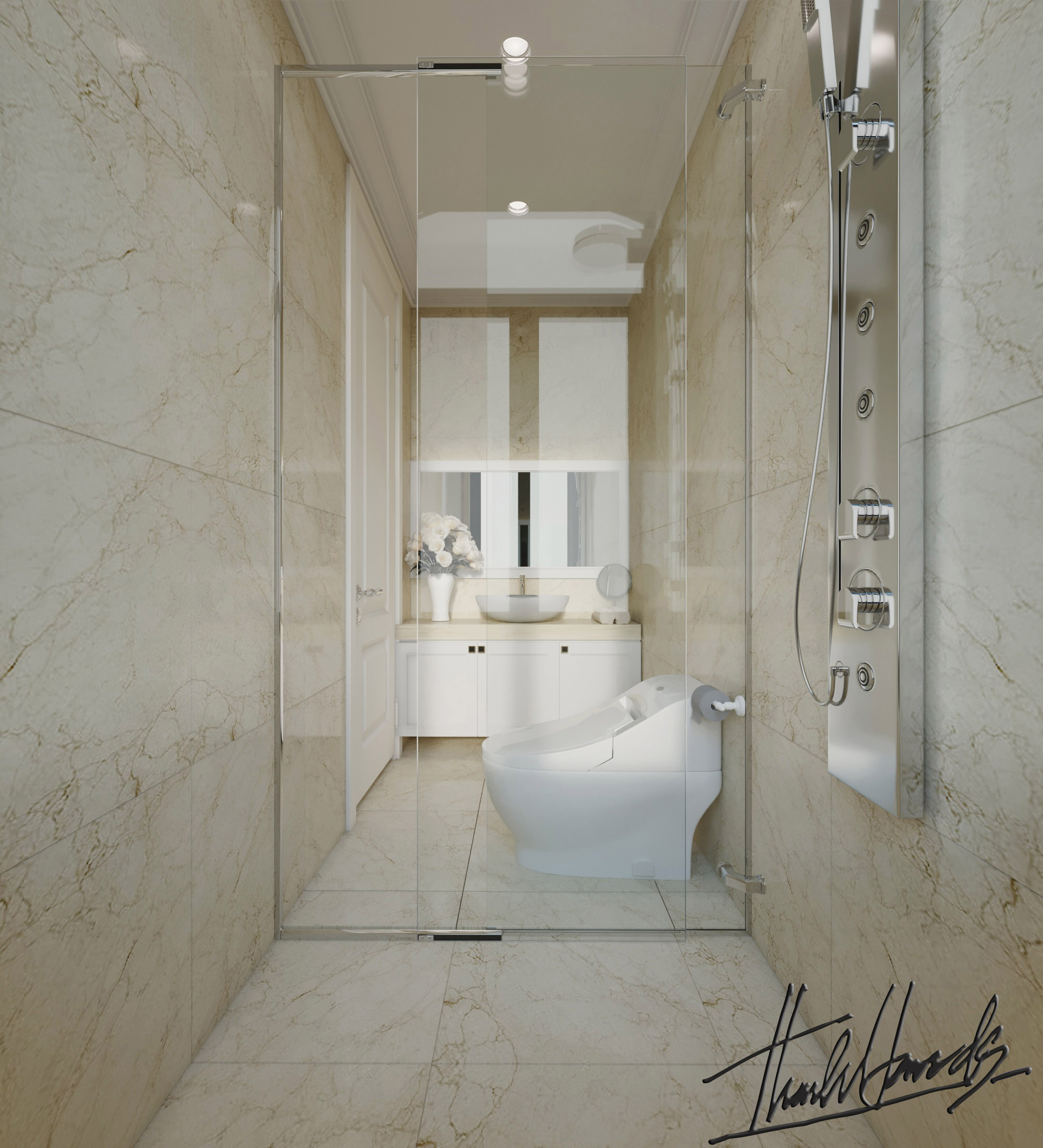 Thiết kế nội thất Biệt Thự tại Hải Phòng BIỆT THỰ MONACO - VINHOMES HP 1581395887 51