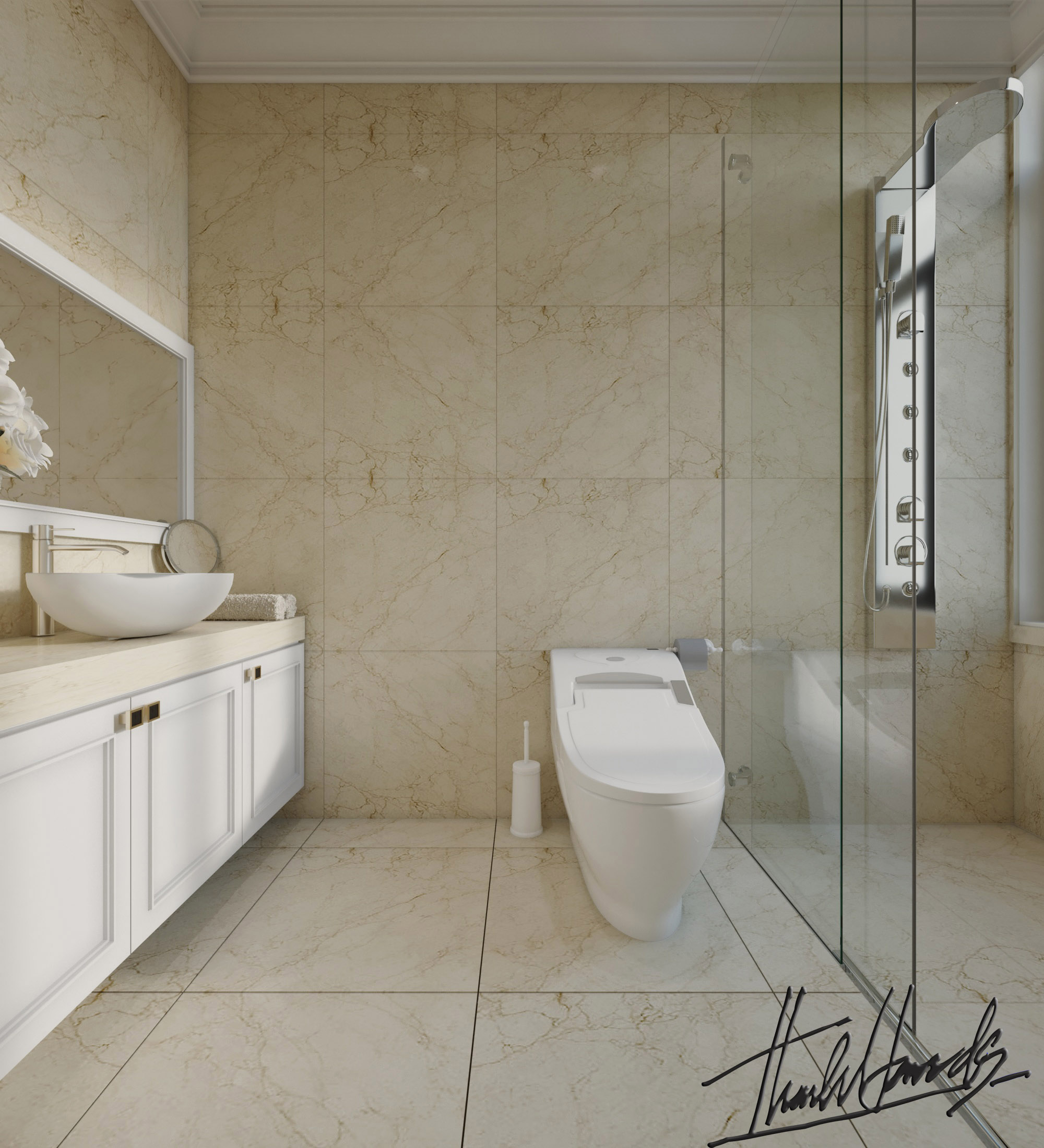 Thiết kế nội thất Biệt Thự tại Hải Phòng BIỆT THỰ MONACO - VINHOMES HP 1581395887 52