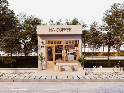 Thiết kế Cafe tại Hà Nội ĐỘC LẠ với Thiết Kế Nội Thất Quán Cà Phê HA COFFE