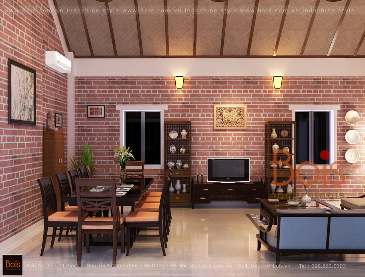 Thiết kế nội thất Nhà tại Phú Thọ Thiết kế nội thất nhà vườn không gian xanh sang trọng và gần gũi 1582274063 1