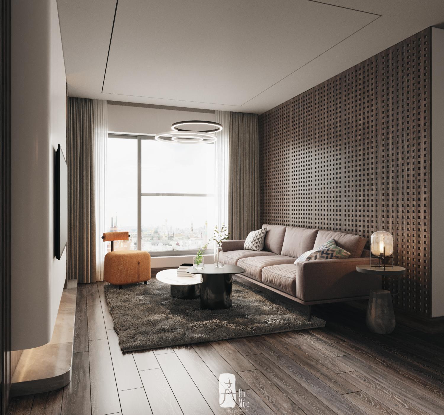 Thiết kế nội thất Chung Cư tại Hà Nội DỰ ÁN CHUNG CƯ HDI-TÂY HỒ-CĂN HỘ 03 1582448771 2