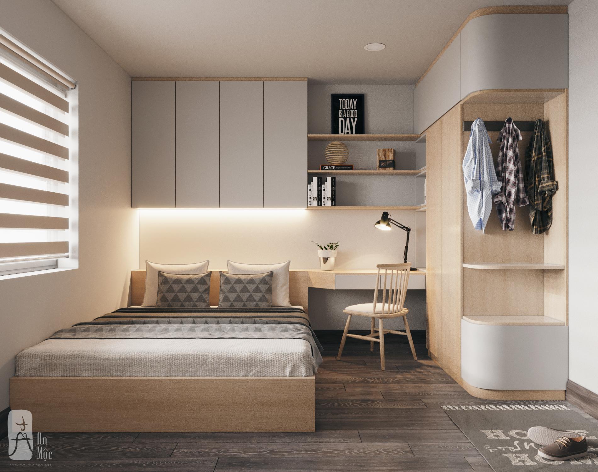 Thiết kế nội thất Chung Cư tại Hà Nội DỰ ÁN CHUNG CƯ HDI-TÂY HỒ-CĂN HỘ 03 1582448771 8