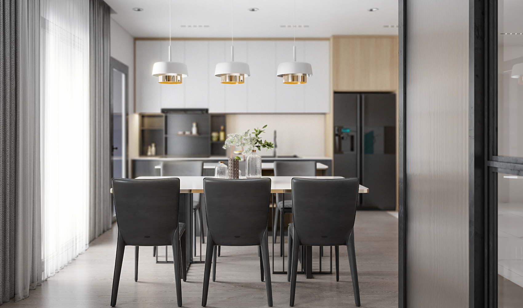 Thiết kế nội thất Chung Cư tại Hồ Chí Minh KDC CITYLAND 1583226498 2