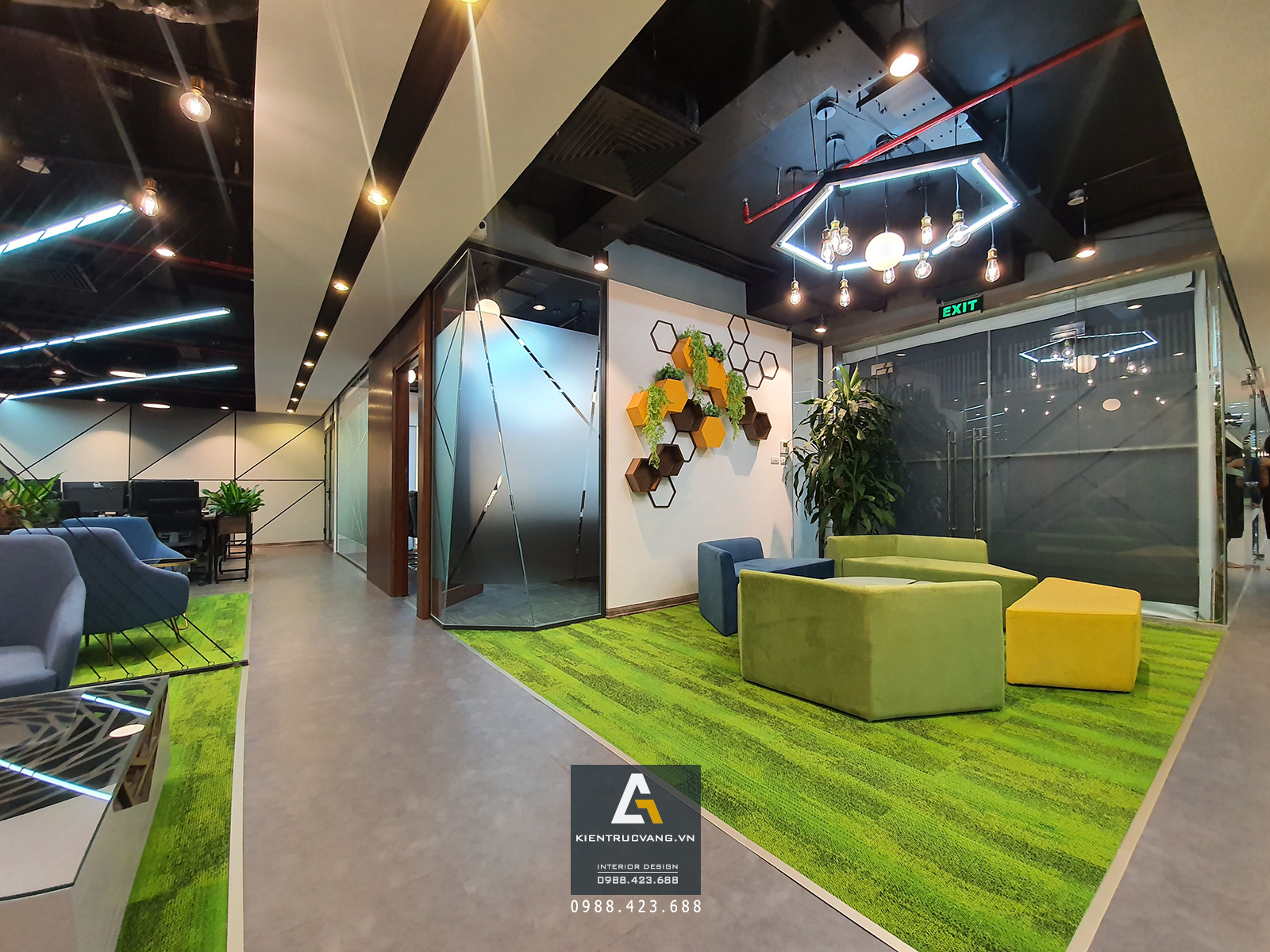 Thiết kế nội thất Văn Phòng tại Hà Nội Thiết kế - thi công nội thất văn phòng MOG Hà Nội 1583463322 1