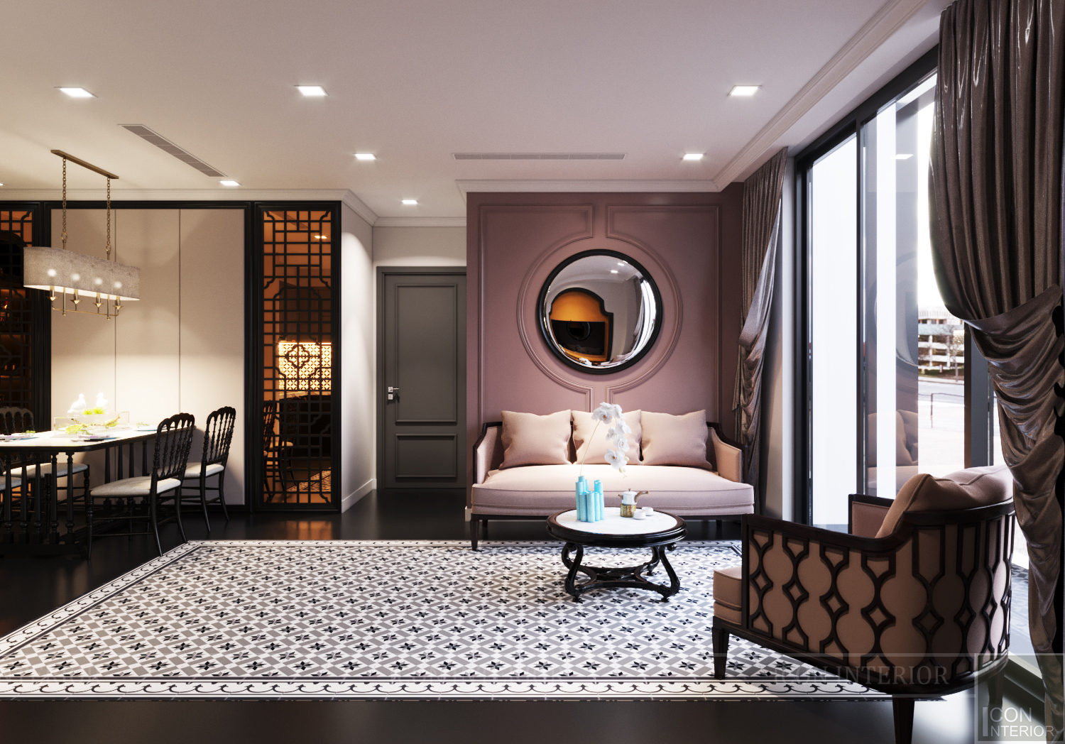 Thiết kế nội thất Chung Cư tại Hồ Chí Minh Vinhomes Golden River Lux6 1583805355 5