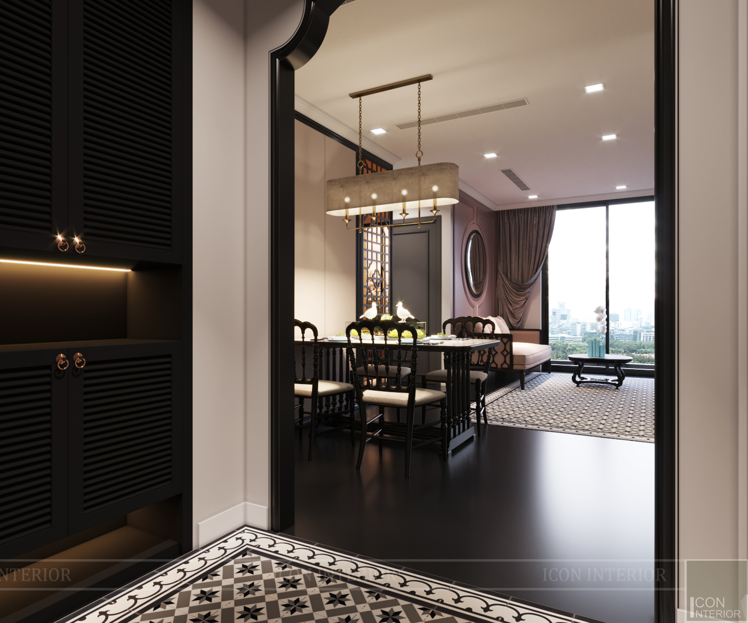 Thiết kế nội thất Chung Cư tại Hồ Chí Minh Vinhomes Golden River Lux6 1583805356 7