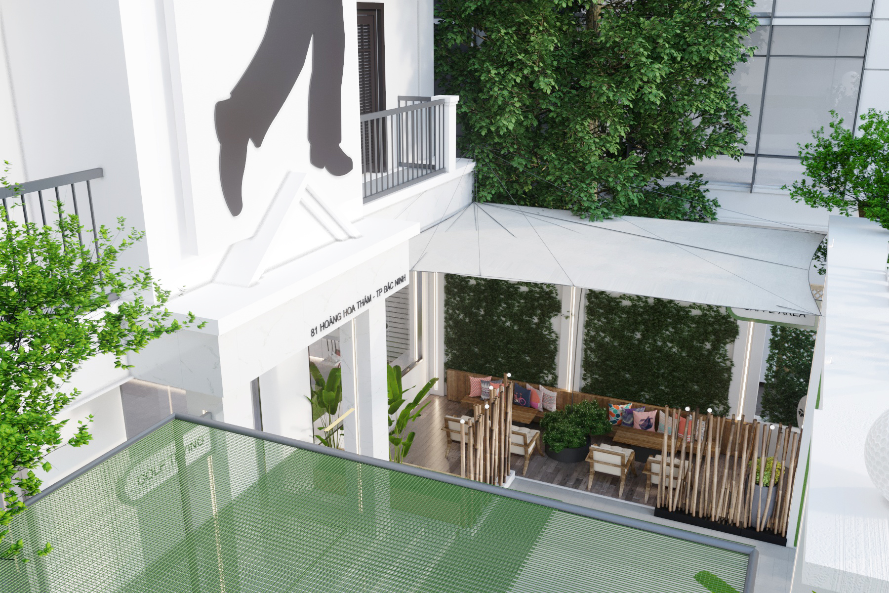 Thiết kế nội thất Cafe tại Bắc Ninh CAFFE LION GOLF 1584064947 4