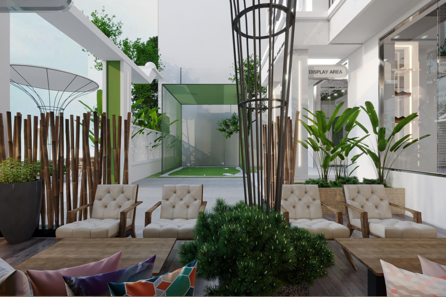 Thiết kế nội thất Cafe tại Bắc Ninh CAFFE LION GOLF 1584064948 13