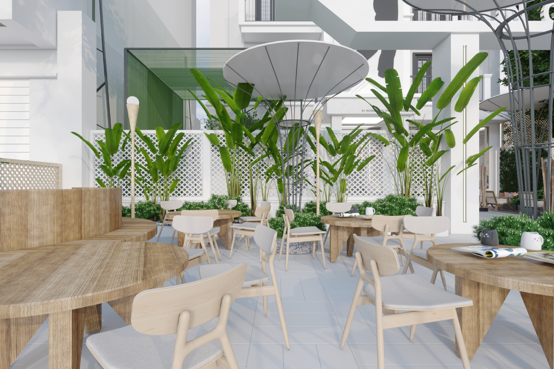 Thiết kế nội thất Cafe tại Bắc Ninh CAFFE LION GOLF 1584064948 9