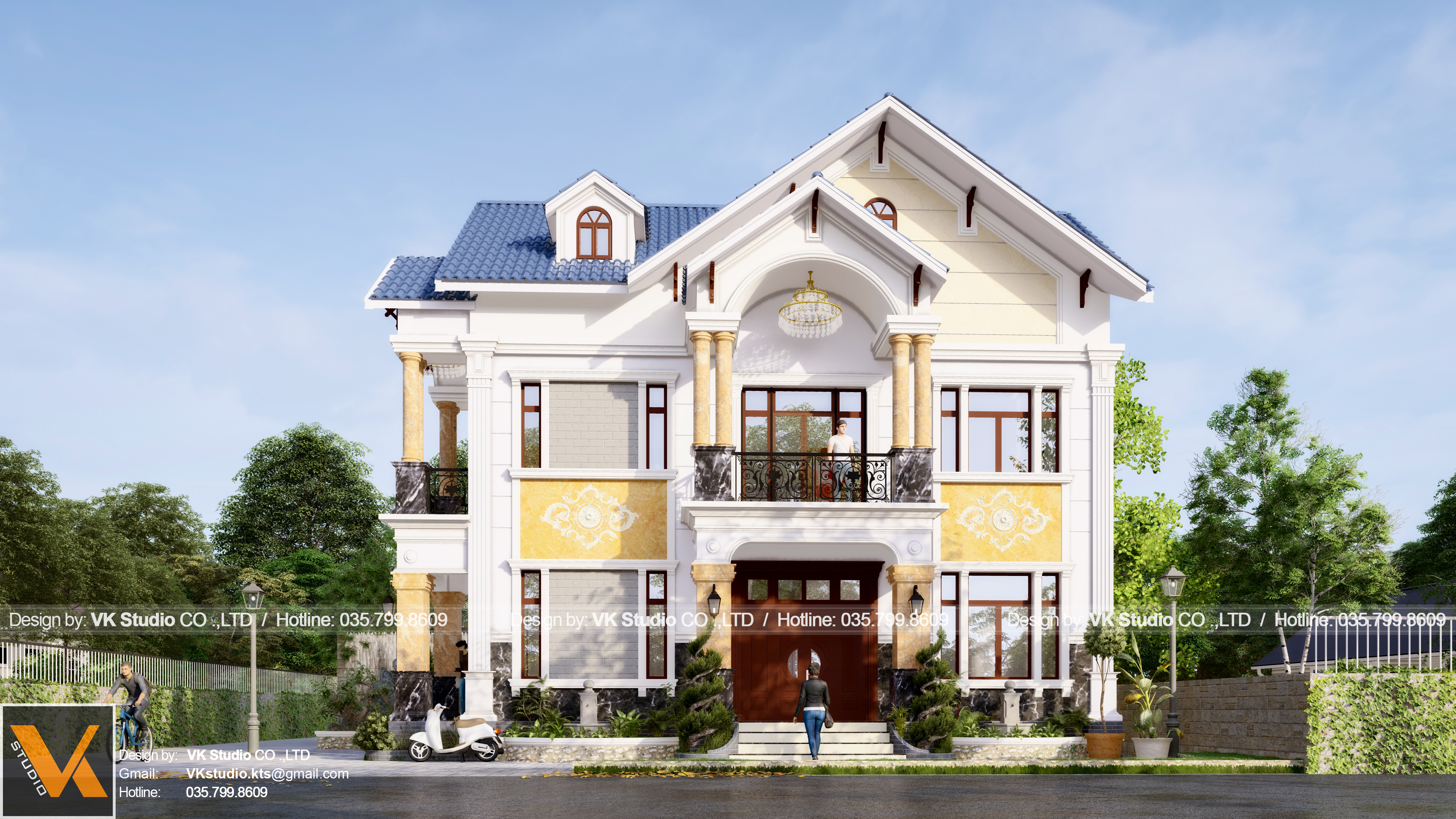 Thiết kế Biệt Thự tại Bắc Ninh DS Villa 1585324852 0