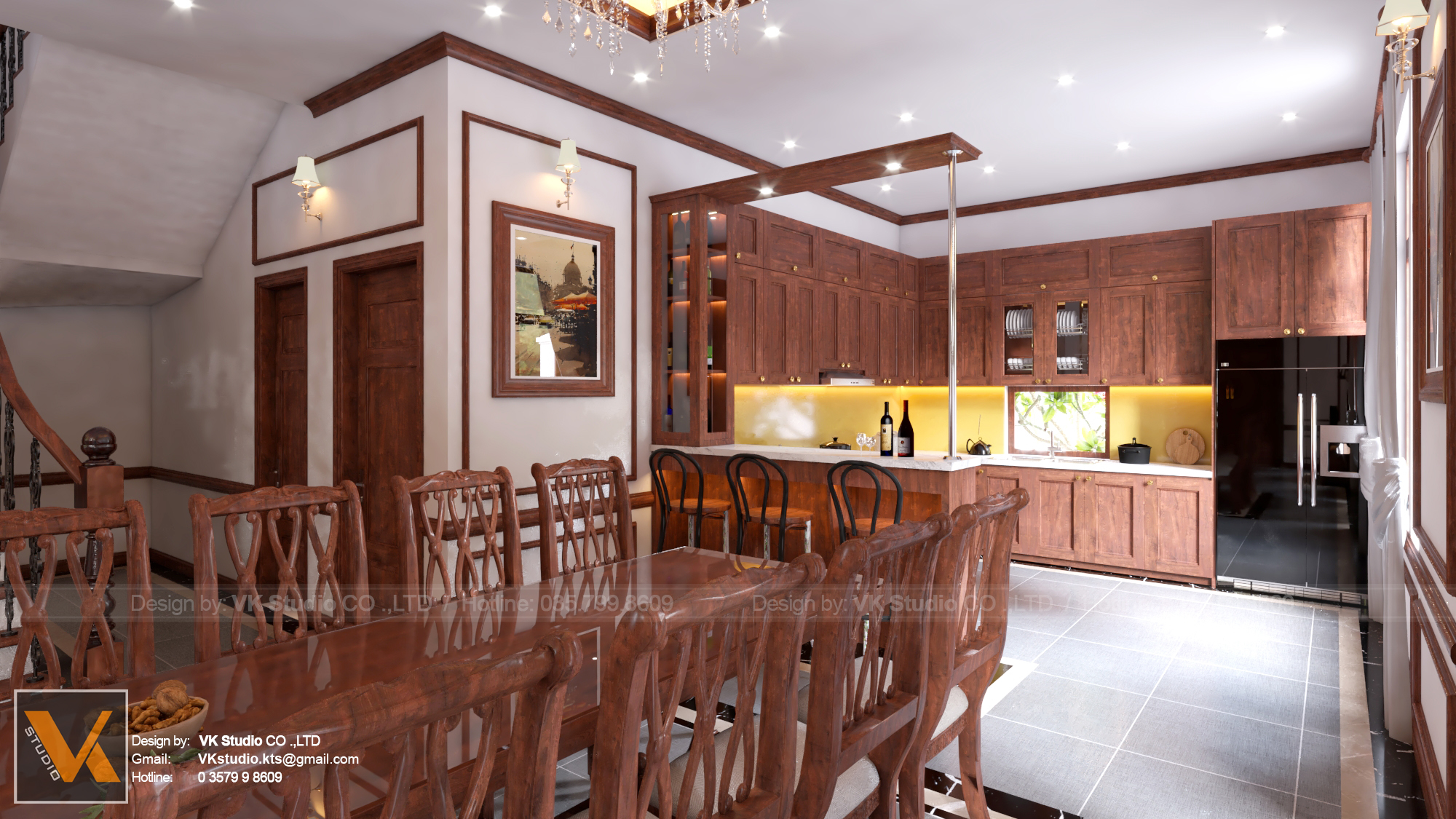 Thiết kế Biệt Thự tại Bắc Ninh DS Villa 1585324855 9