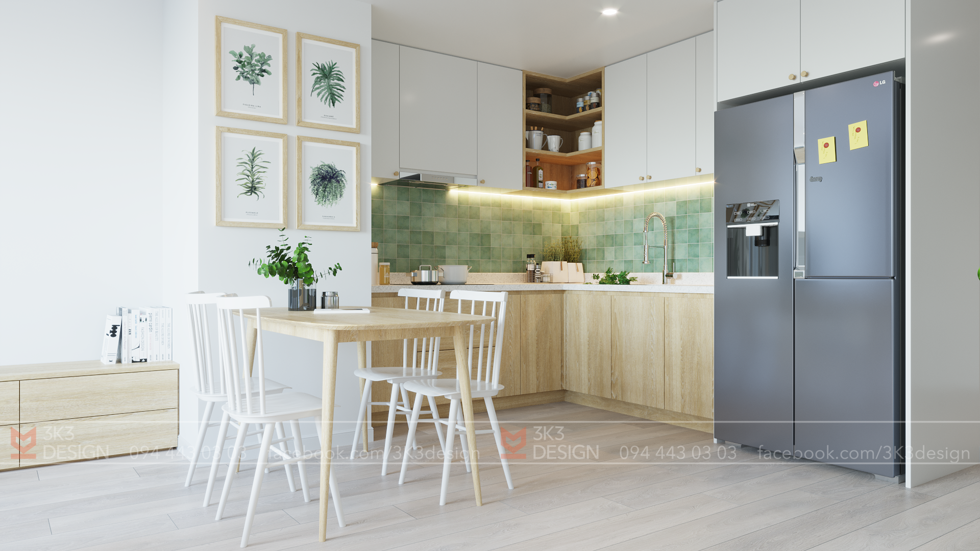 Thiết kế nội thất Chung Cư tại Hà Nội B - APARTMENT 1585495840 2