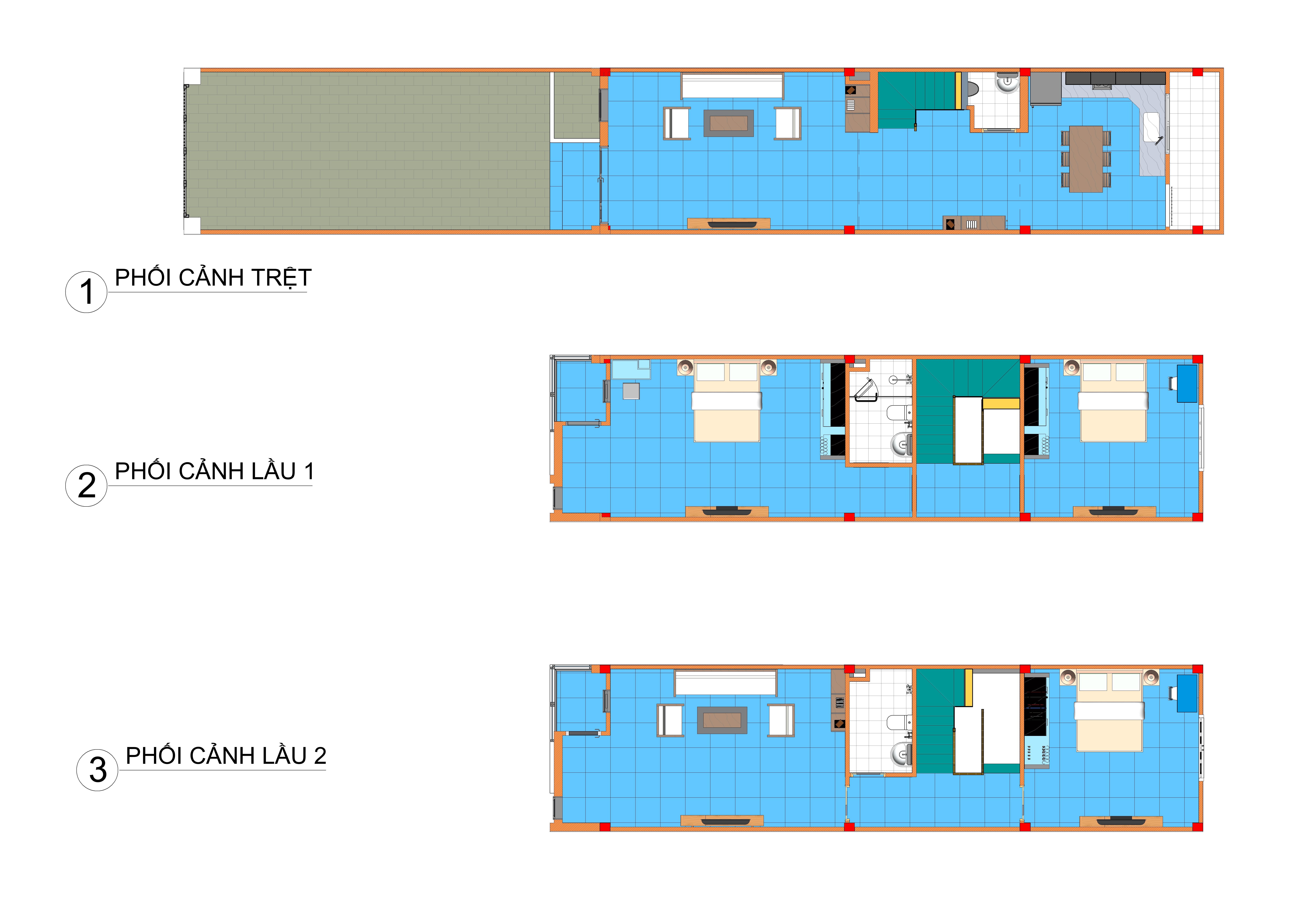 Thiết kế nội thất Nhà Mặt Phố tại Bình Dương Nhà ở riêng lẻ 1586098430 1