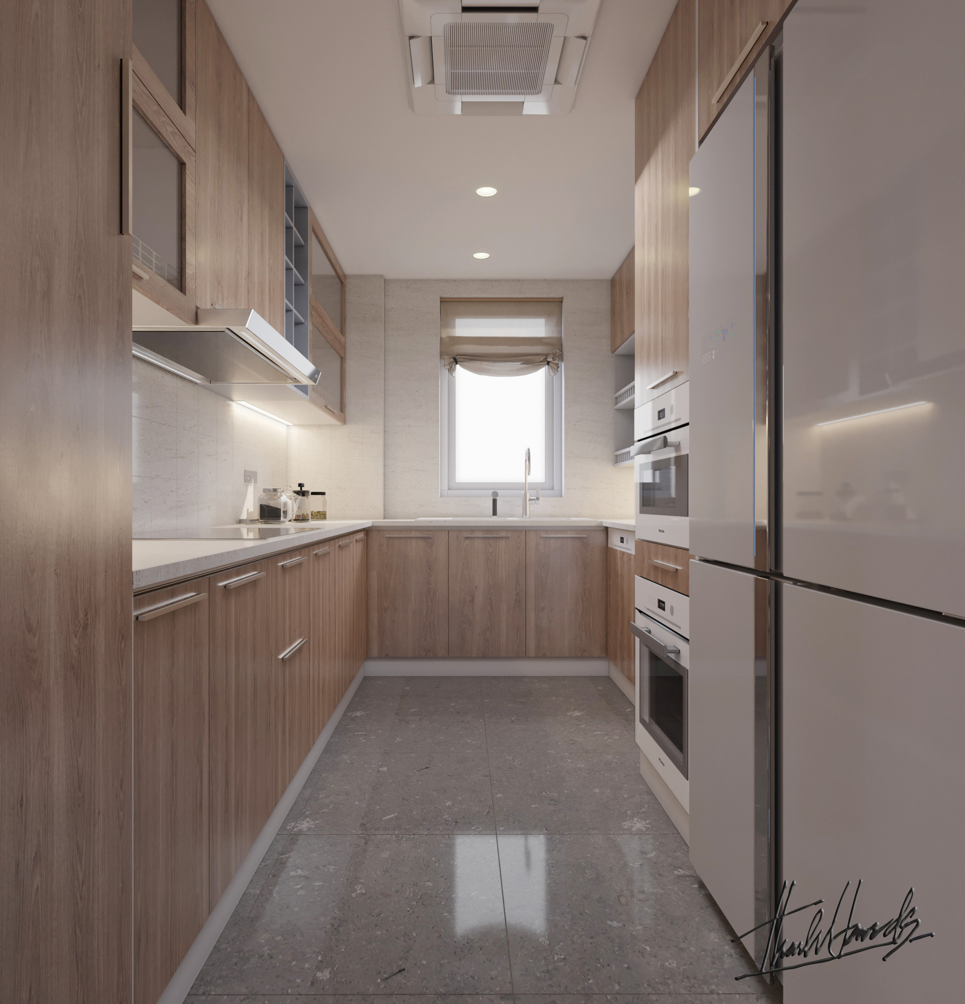 Thiết kế nội thất Chung Cư tại Hà Nội NỘI THẤT CHUNG CƯ 29T2 - N05 TRUNG HÒA - HÀ NỘI 1586313301 3