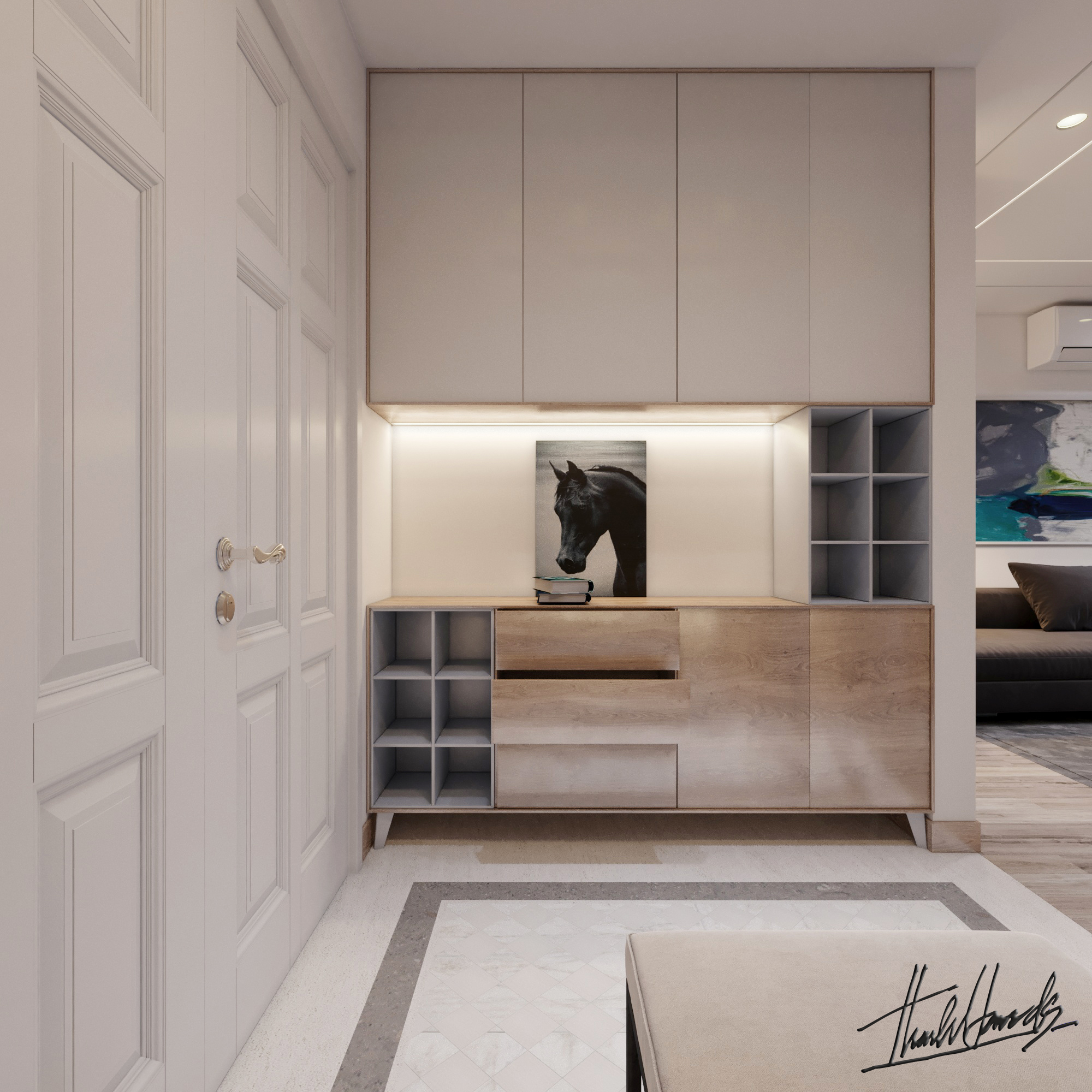 Thiết kế nội thất Chung Cư tại Hà Nội NỘI THẤT CHUNG CƯ 29T2 - N05 TRUNG HÒA - HÀ NỘI 1586313301 5