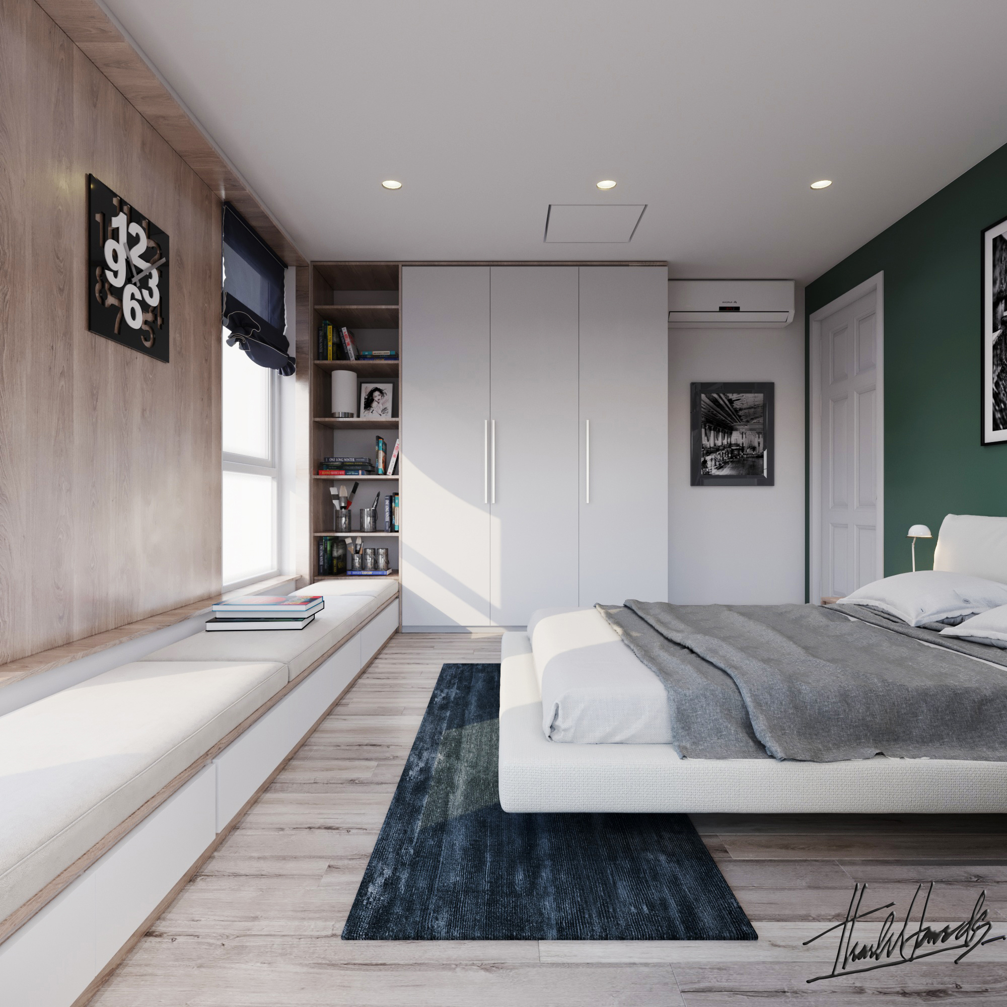 Thiết kế nội thất Chung Cư tại Hà Nội NỘI THẤT CHUNG CƯ 29T2 - N05 TRUNG HÒA - HÀ NỘI 1586313306 11