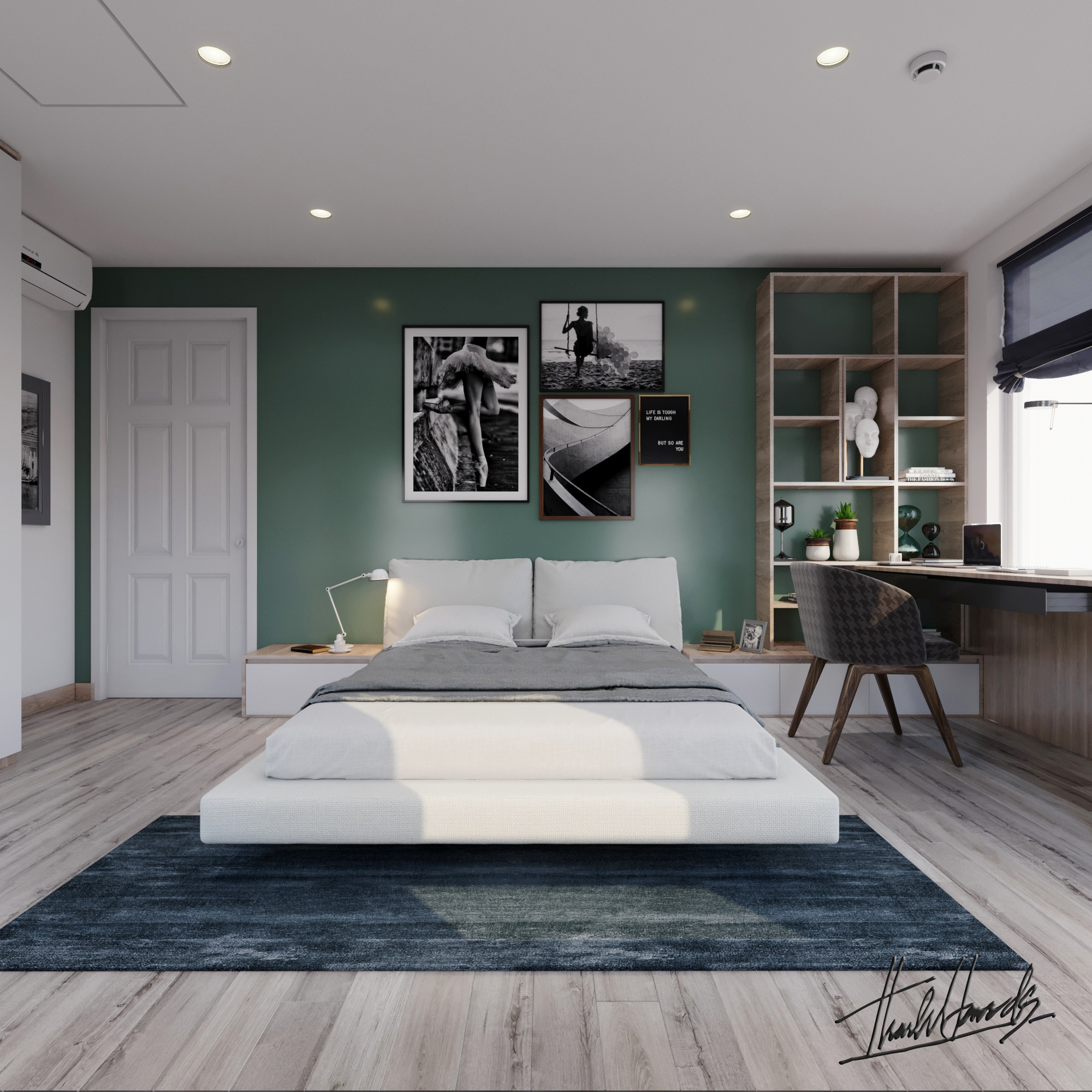 Thiết kế nội thất Chung Cư tại Hà Nội NỘI THẤT CHUNG CƯ 29T2 - N05 TRUNG HÒA - HÀ NỘI 1586313312 14