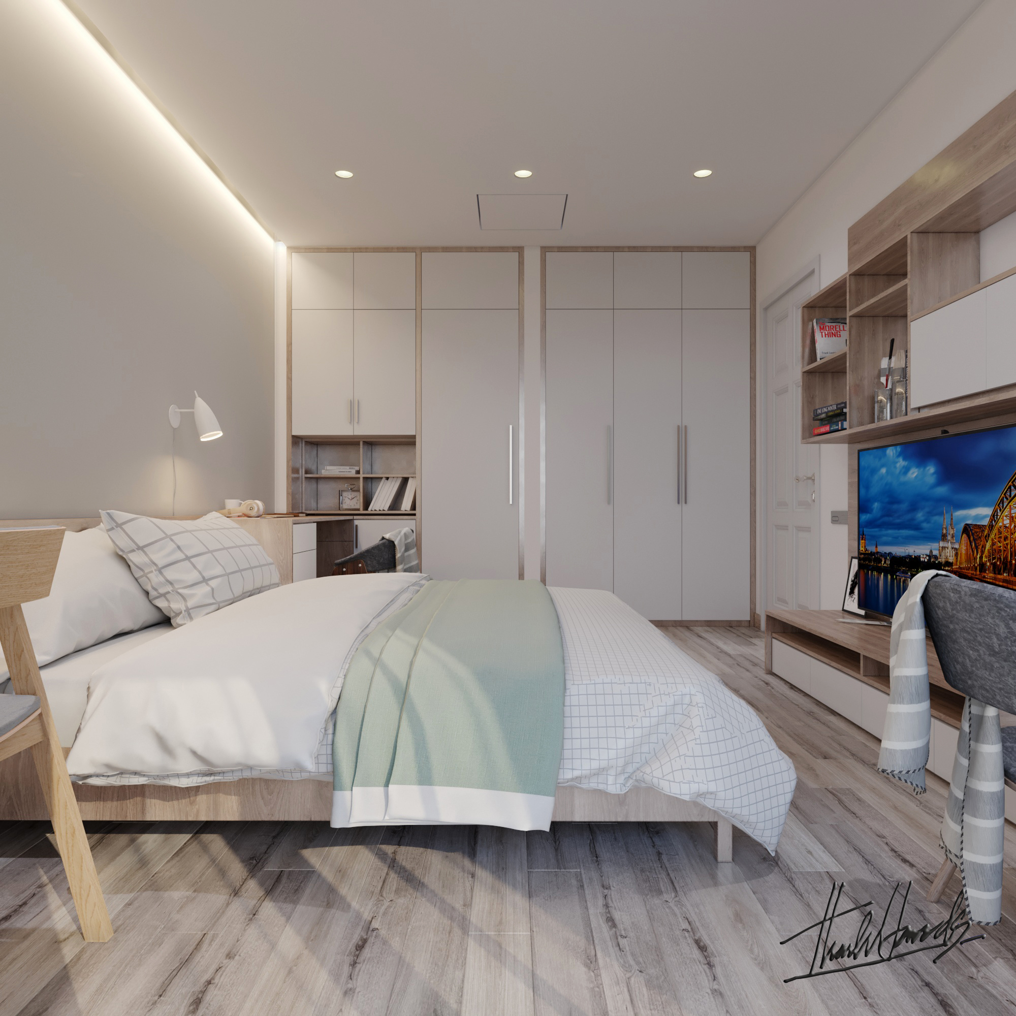 Thiết kế nội thất Chung Cư tại Hà Nội NỘI THẤT CHUNG CƯ 29T2 - N05 TRUNG HÒA - HÀ NỘI 1586313312 17