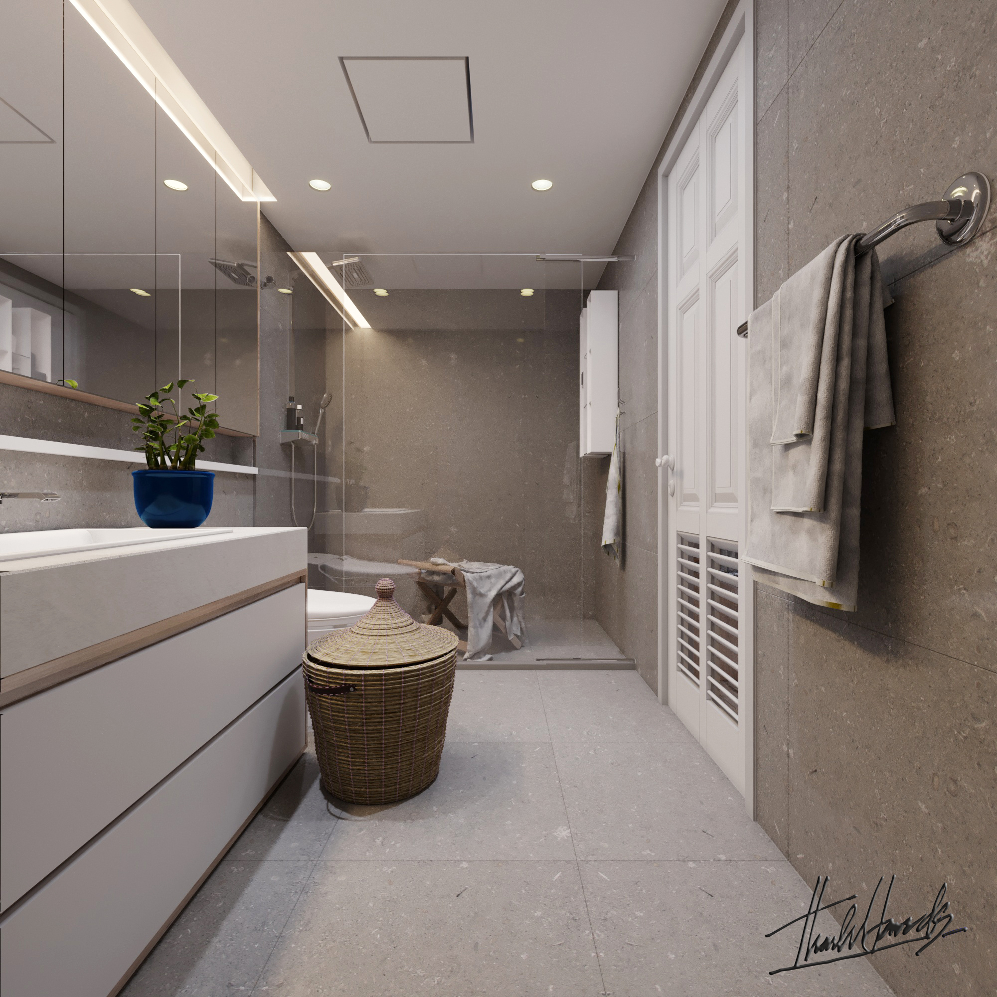 Thiết kế nội thất Chung Cư tại Hà Nội NỘI THẤT CHUNG CƯ 29T2 - N05 TRUNG HÒA - HÀ NỘI 1586313316 21