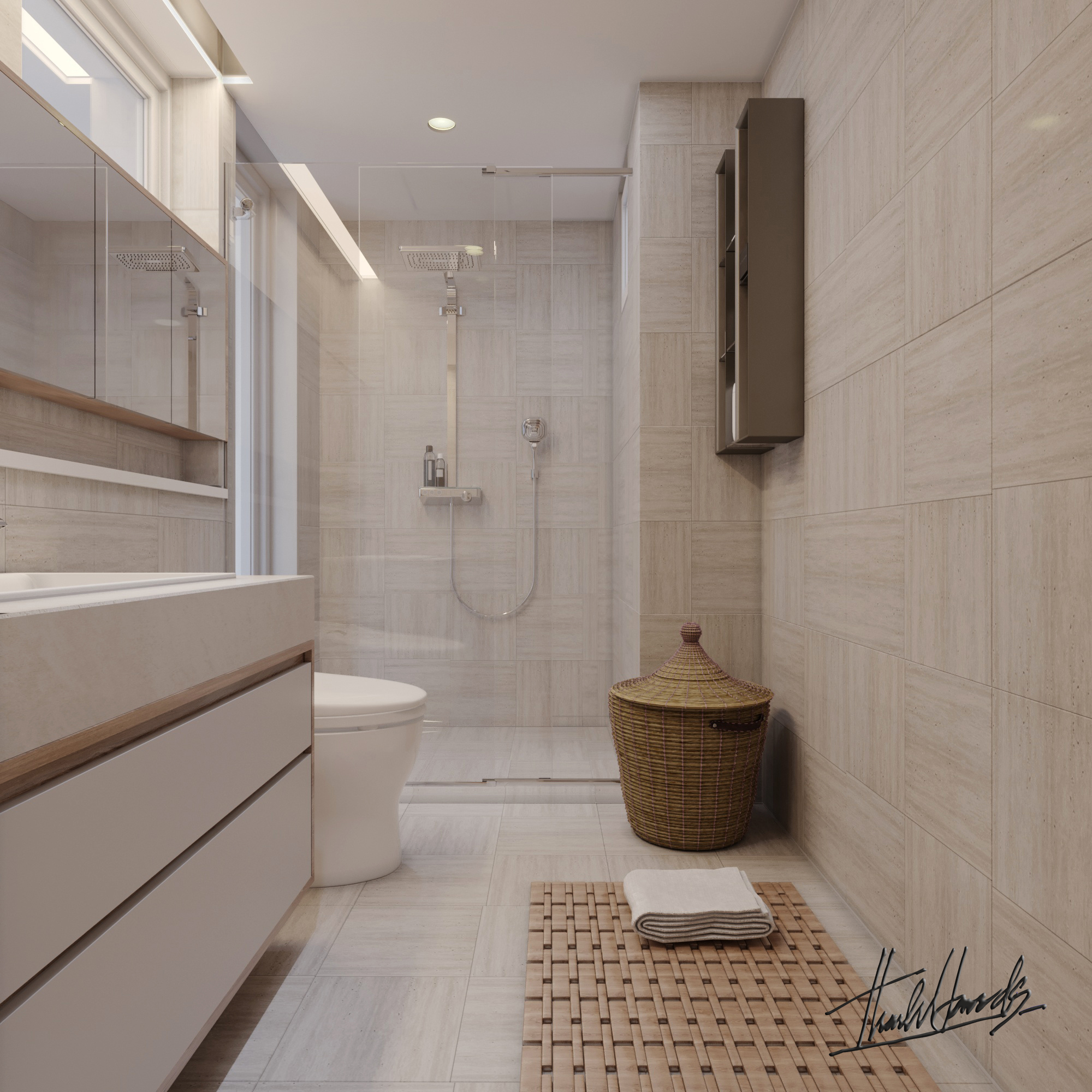 Thiết kế nội thất Chung Cư tại Hà Nội NỘI THẤT CHUNG CƯ 29T2 - N05 TRUNG HÒA - HÀ NỘI 1586313318 20