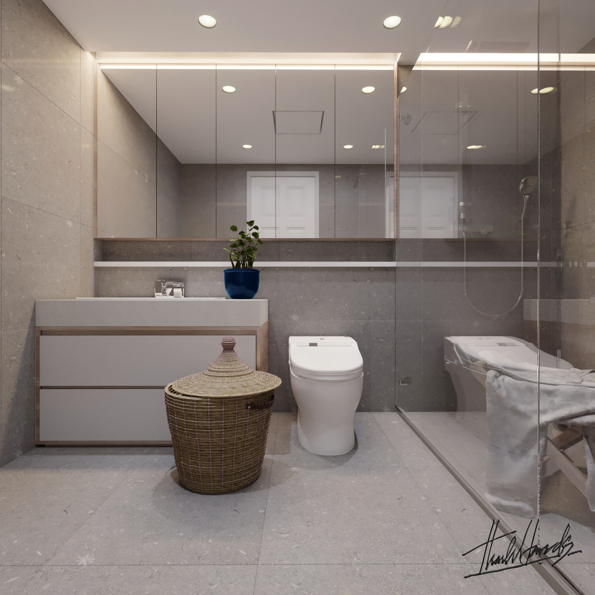 Thiết kế nội thất Chung Cư tại Hà Nội NỘI THẤT CHUNG CƯ 29T2 - N05 TRUNG HÒA - HÀ NỘI 1586313320 23