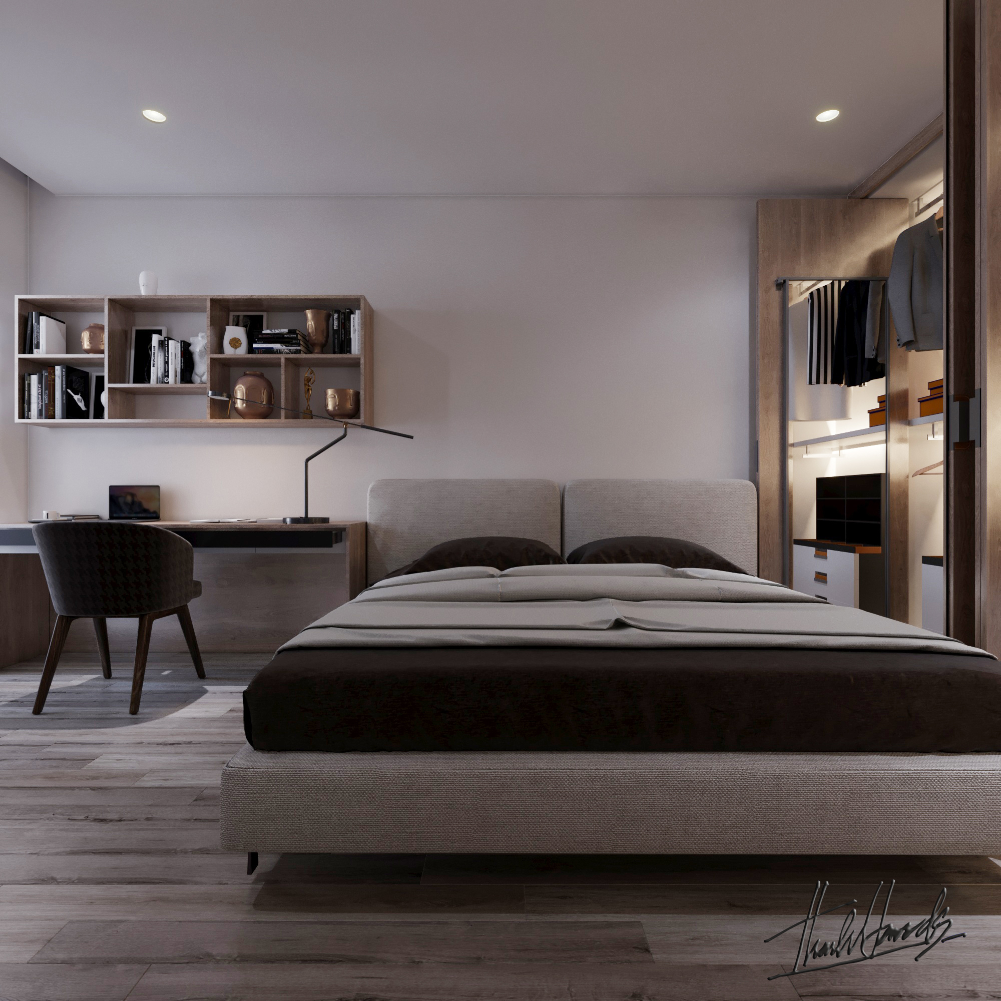 Thiết kế nội thất Chung Cư tại Hà Nội NỘI THẤT CHUNG CƯ 29T2 - N05 TRUNG HÒA - HÀ NỘI 1586313320 26