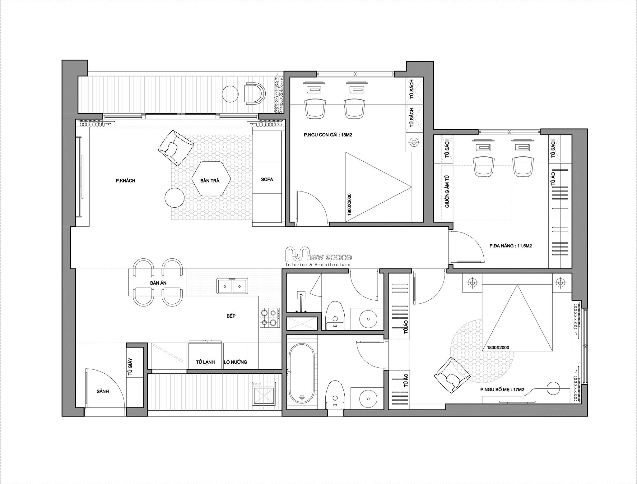 Thiết kế nội thất Chung Cư tại Hà Nội Nội thất hiện đại tại Star city 1586430121 4