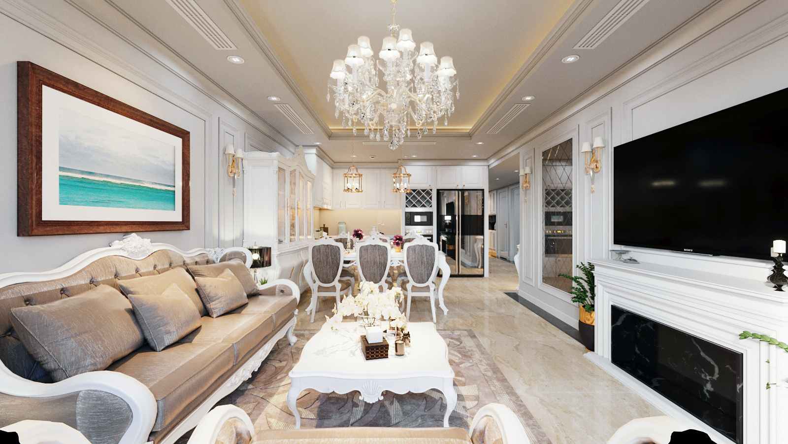 Thiết kế nội thất Chung Cư tại Hà Nội nội thất chung cư d'le roi soleil 1586582864 1