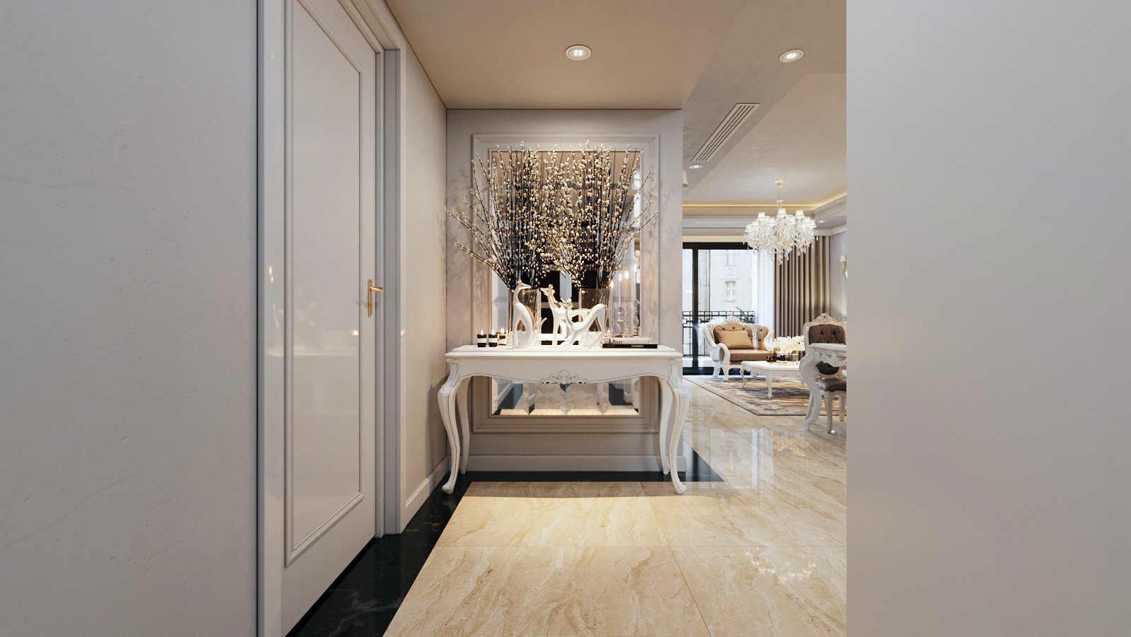 Thiết kế nội thất Chung Cư tại Hà Nội nội thất chung cư d'le roi soleil 1586582864 2