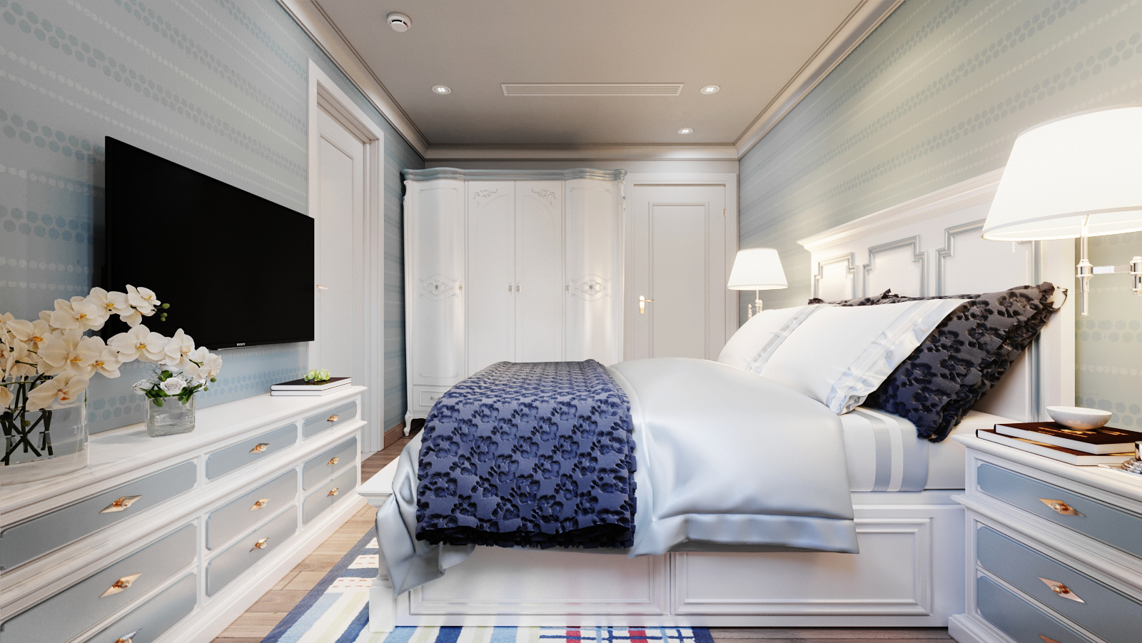 Thiết kế nội thất Chung Cư tại Hà Nội nội thất chung cư d'le roi soleil 1586582866 10