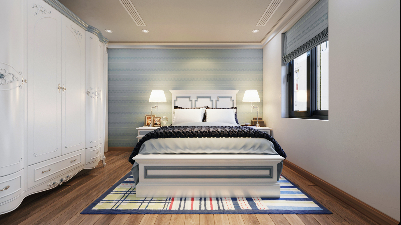 Thiết kế nội thất Chung Cư tại Hà Nội nội thất chung cư d'le roi soleil 1586582866 9