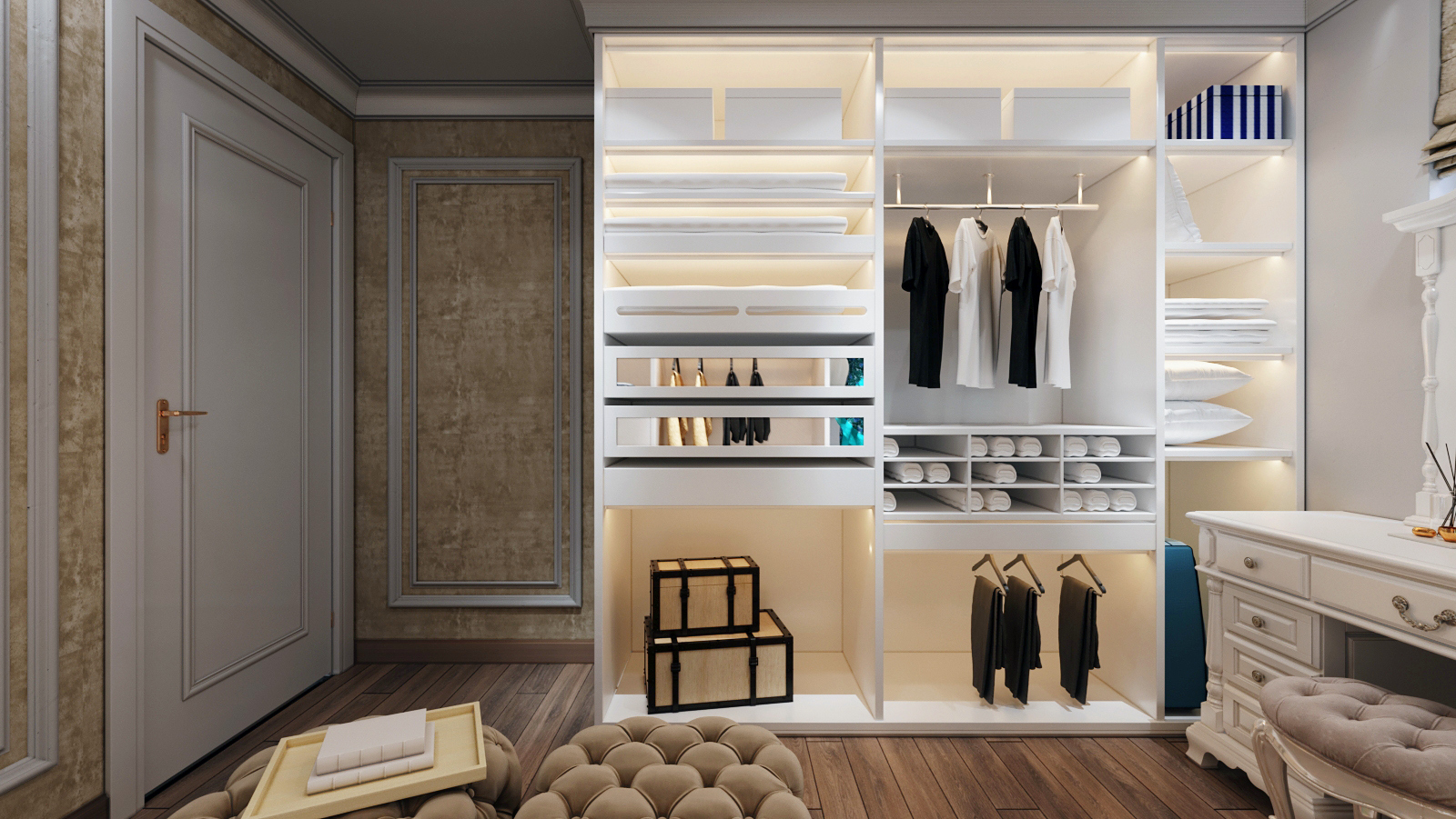 Thiết kế nội thất Chung Cư tại Hà Nội nội thất chung cư d'le roi soleil 1586582867 16