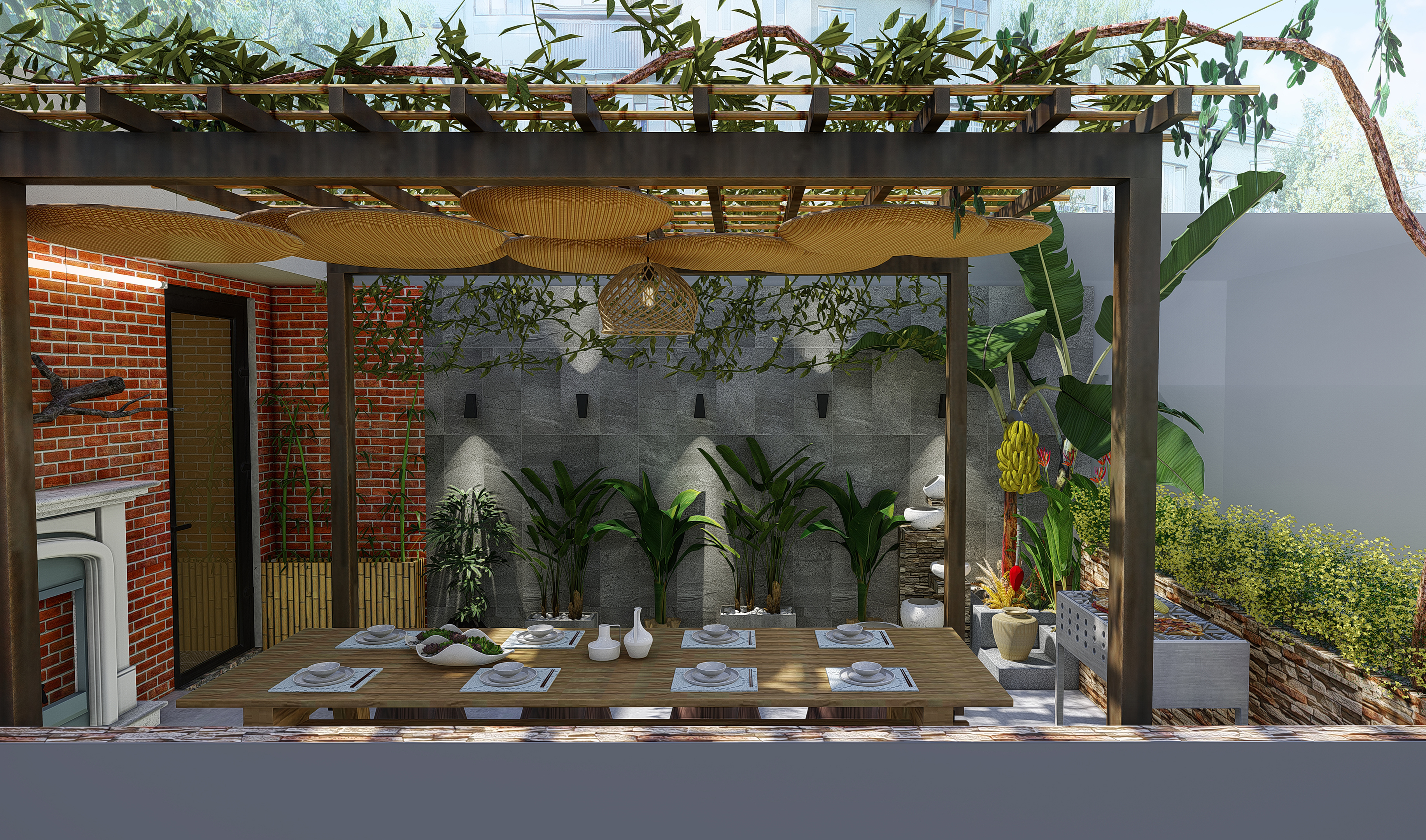 Thiết kế Nhà Mặt Phố tại Hồ Chí Minh T-House design 1586694321 7