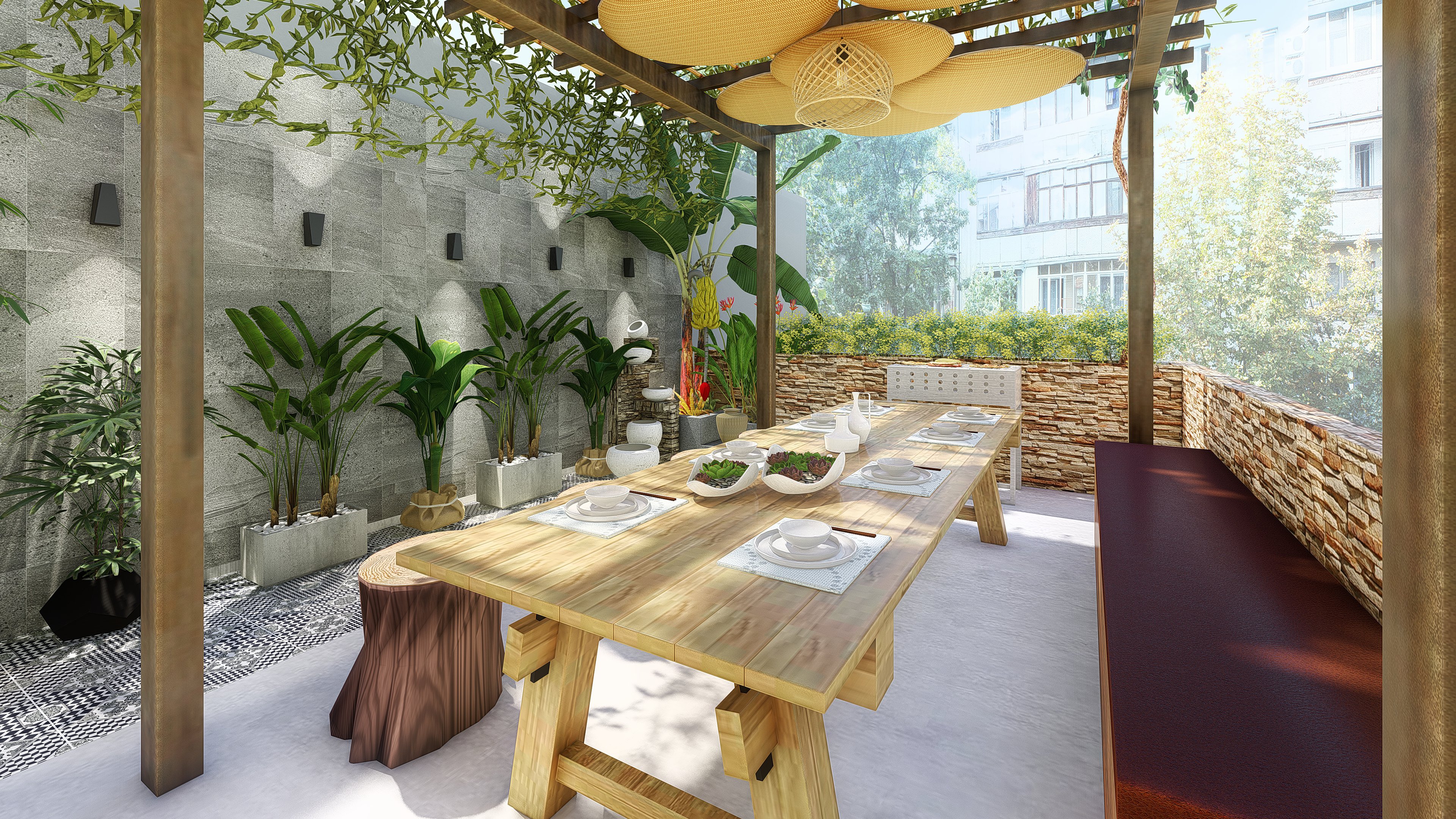 Thiết kế Nhà Mặt Phố tại Hồ Chí Minh T-House design 1586694326 8