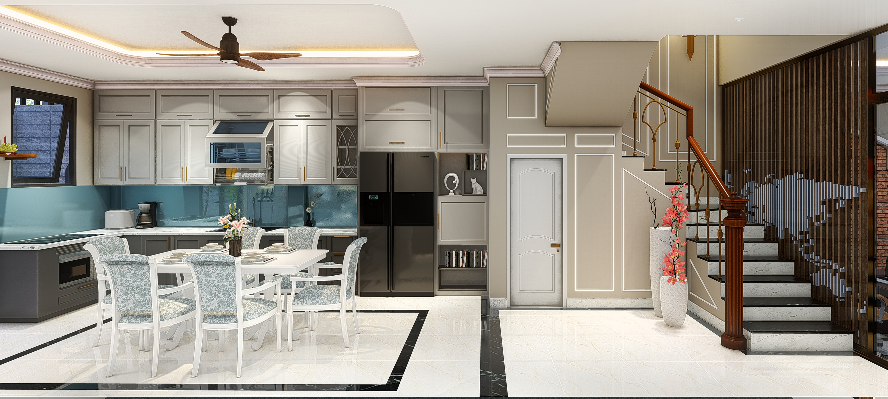 Thiết kế Nhà Mặt Phố tại Hồ Chí Minh T-House design 1586694339 12