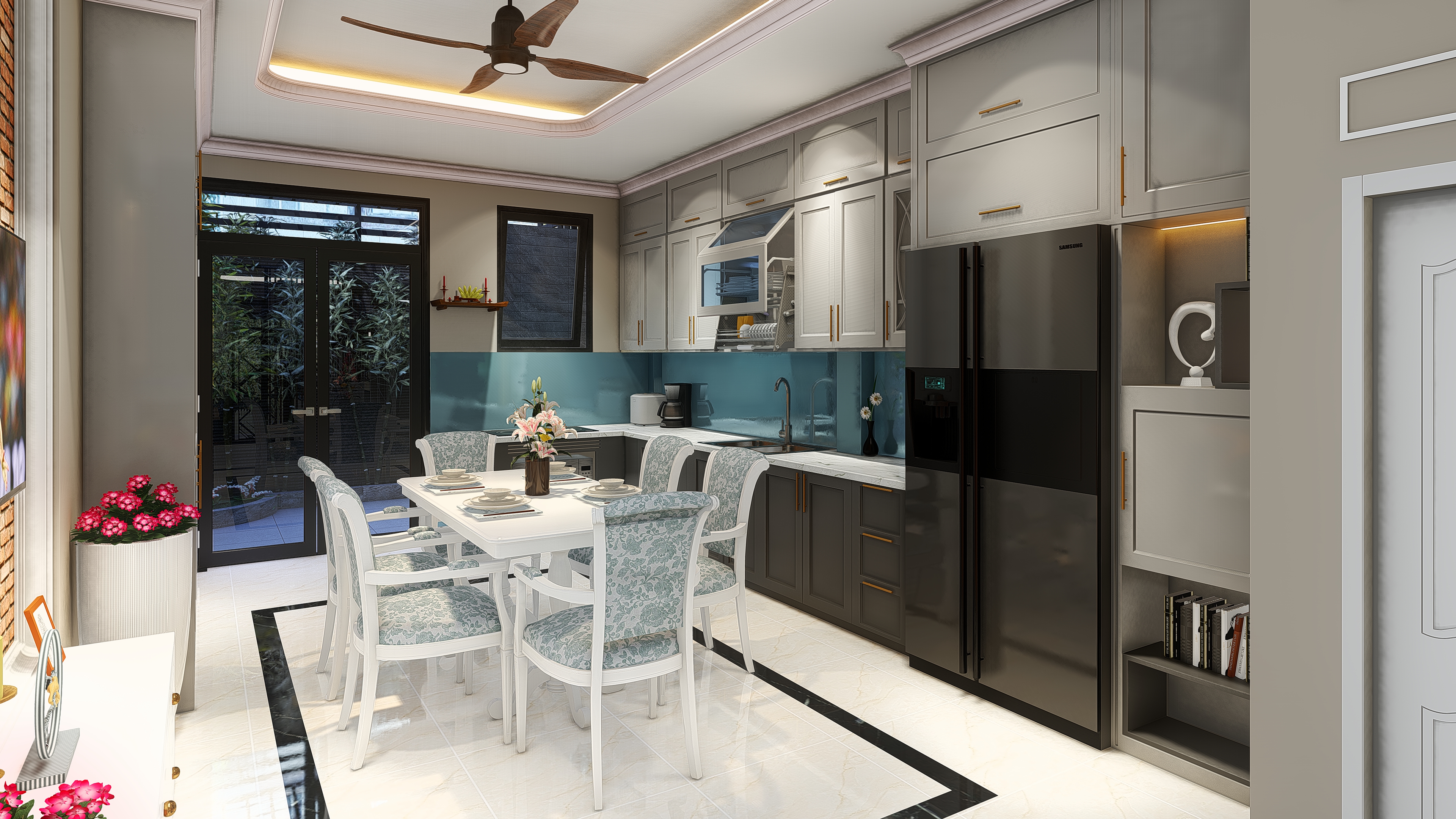 Thiết kế Nhà Mặt Phố tại Hồ Chí Minh T-House design 1586694354 13