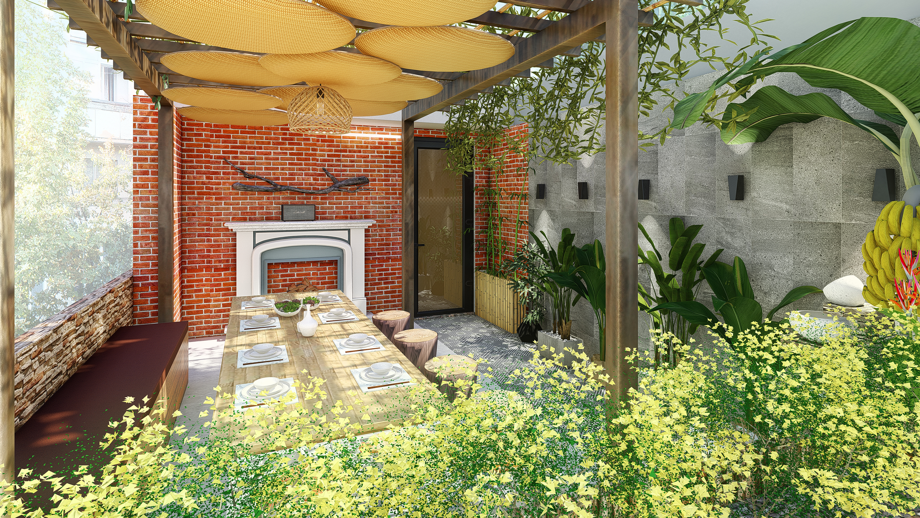 Thiết kế Nhà Mặt Phố tại Hồ Chí Minh T-House design 1586694367 11