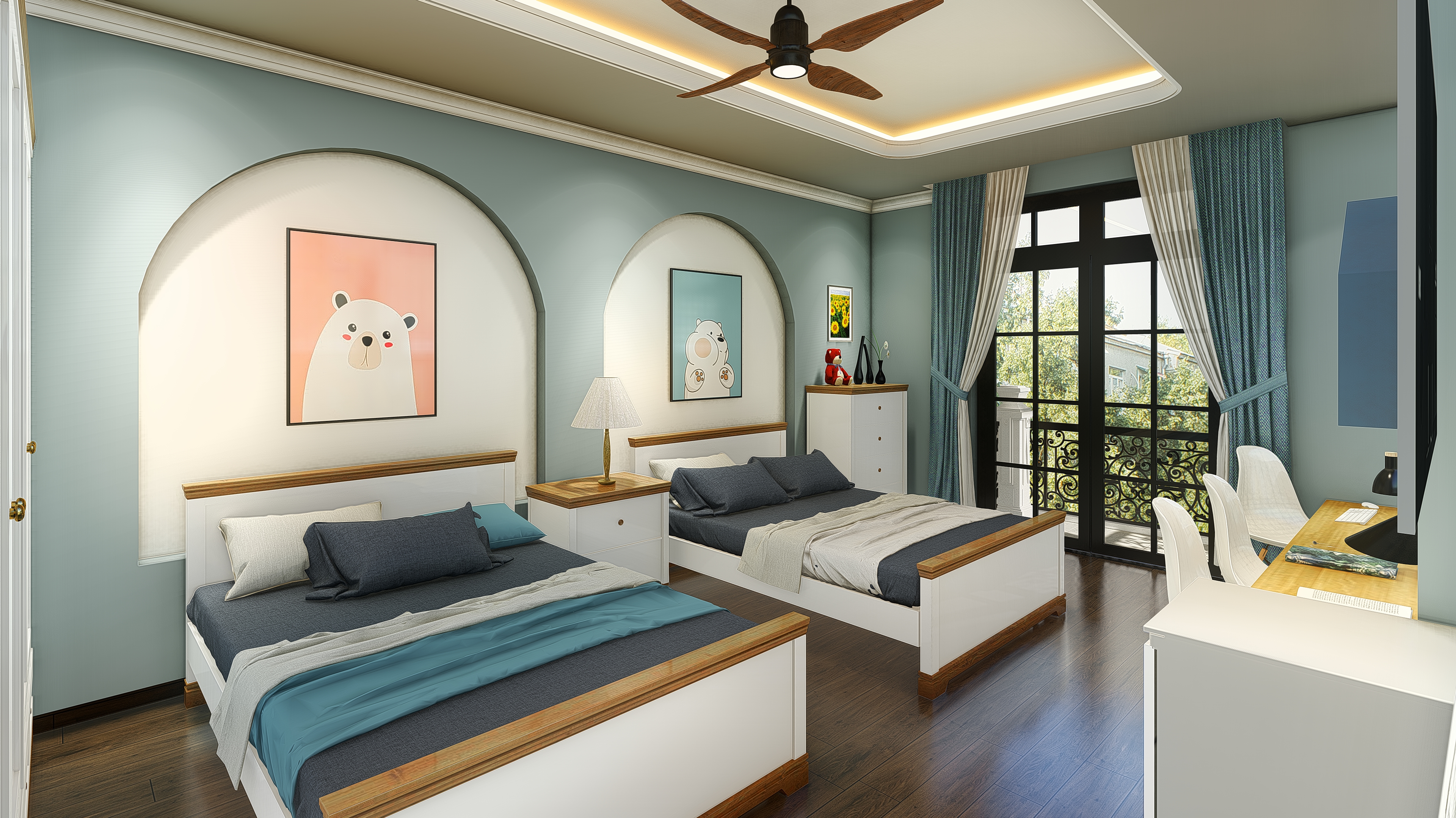 Thiết kế Nhà Mặt Phố tại Hồ Chí Minh T-House design 1586694382 25