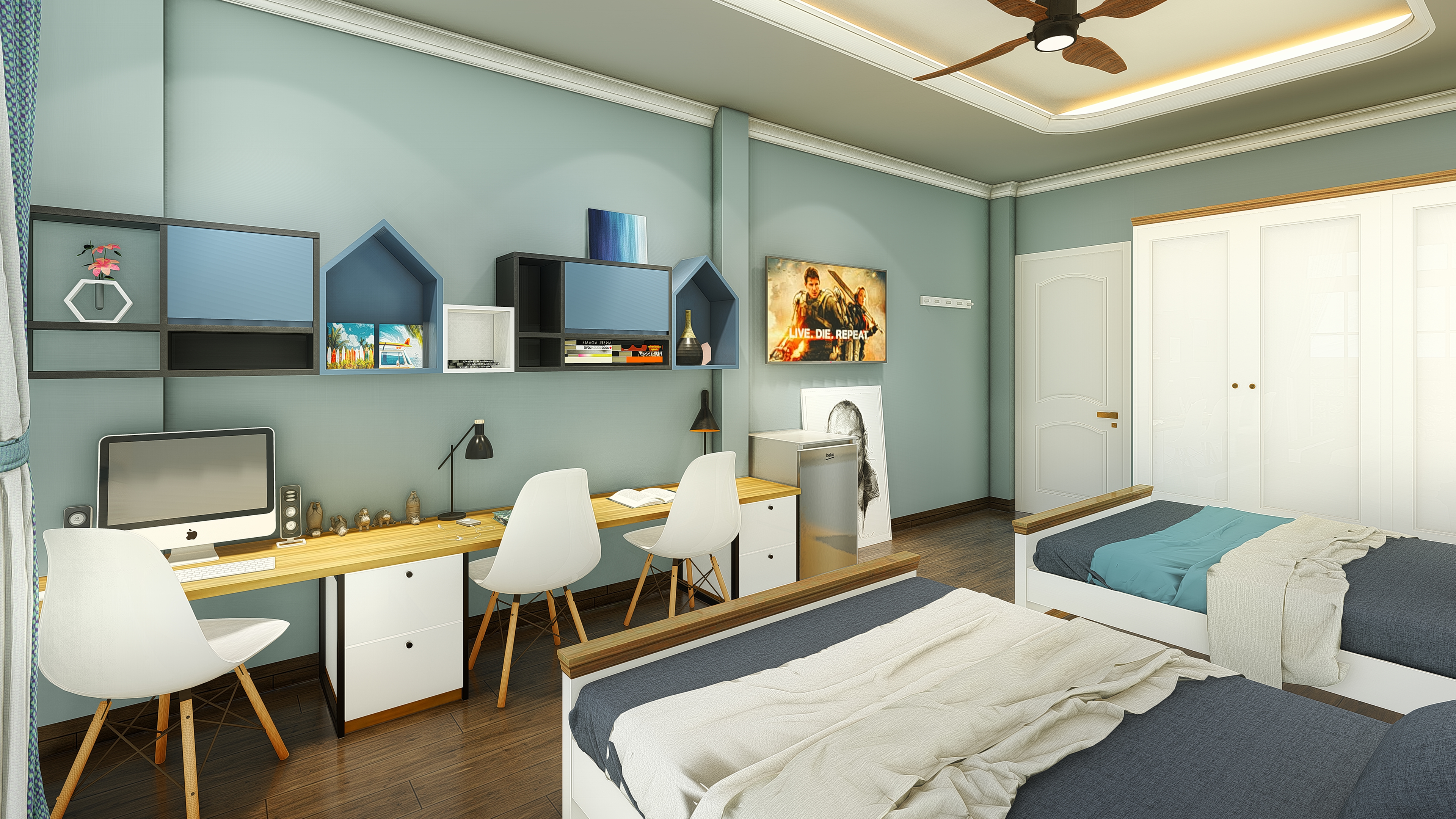 Thiết kế Nhà Mặt Phố tại Hồ Chí Minh T-House design 1586694387 26